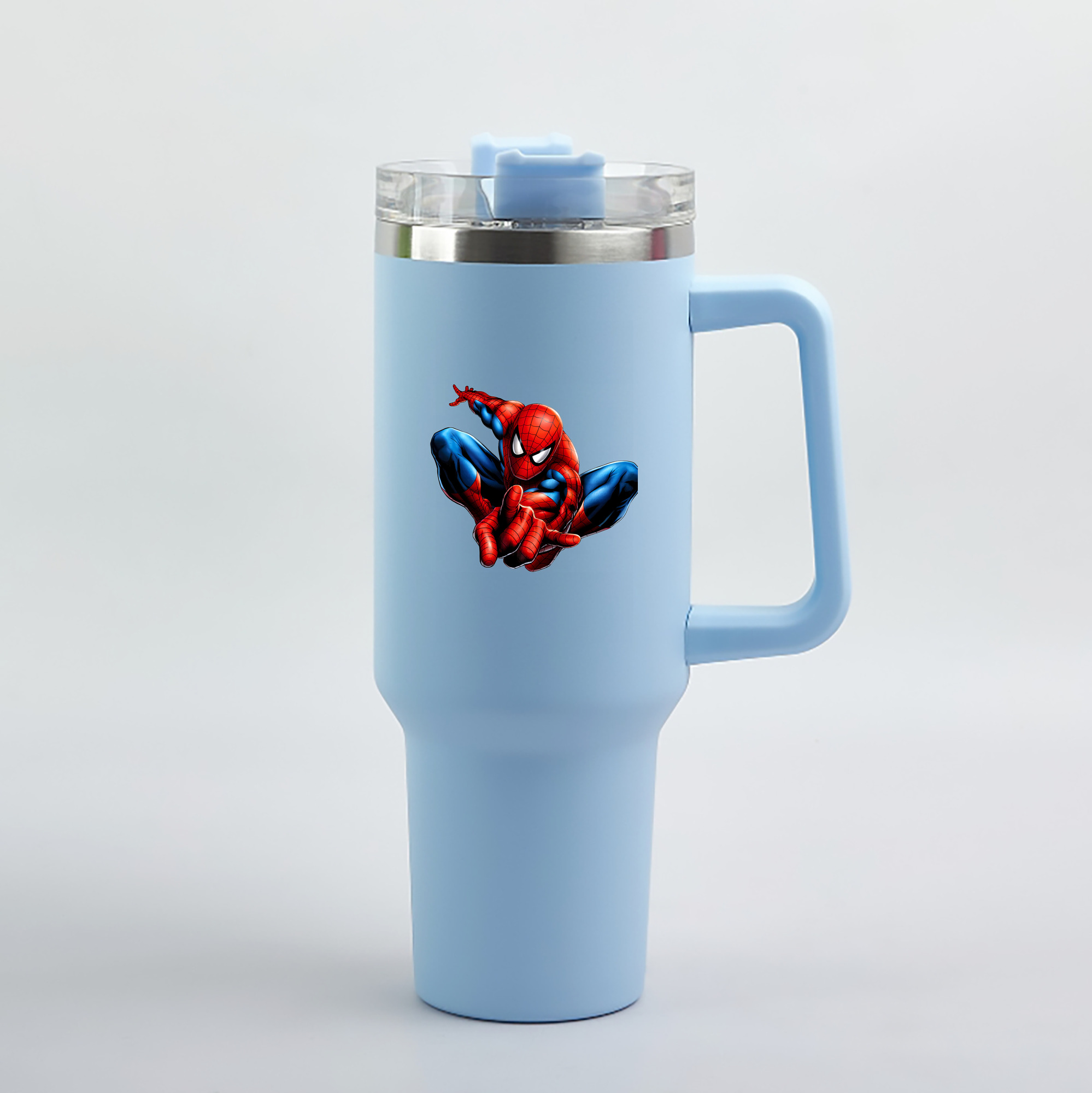 （画像用） Spider Man スパイダーマン 1200mL車用タンブラー（カラープリント）
