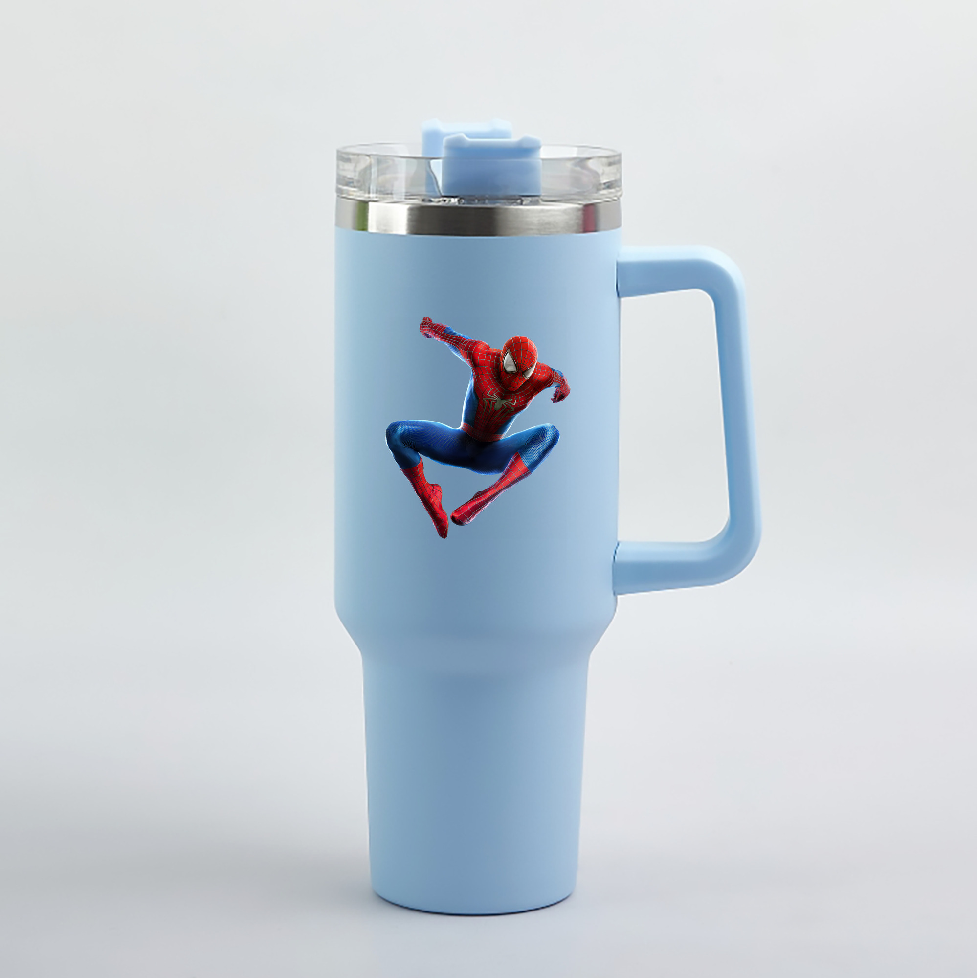 Spider Man スパイダーマン 1200mL車用タンブラー（カラープリント）