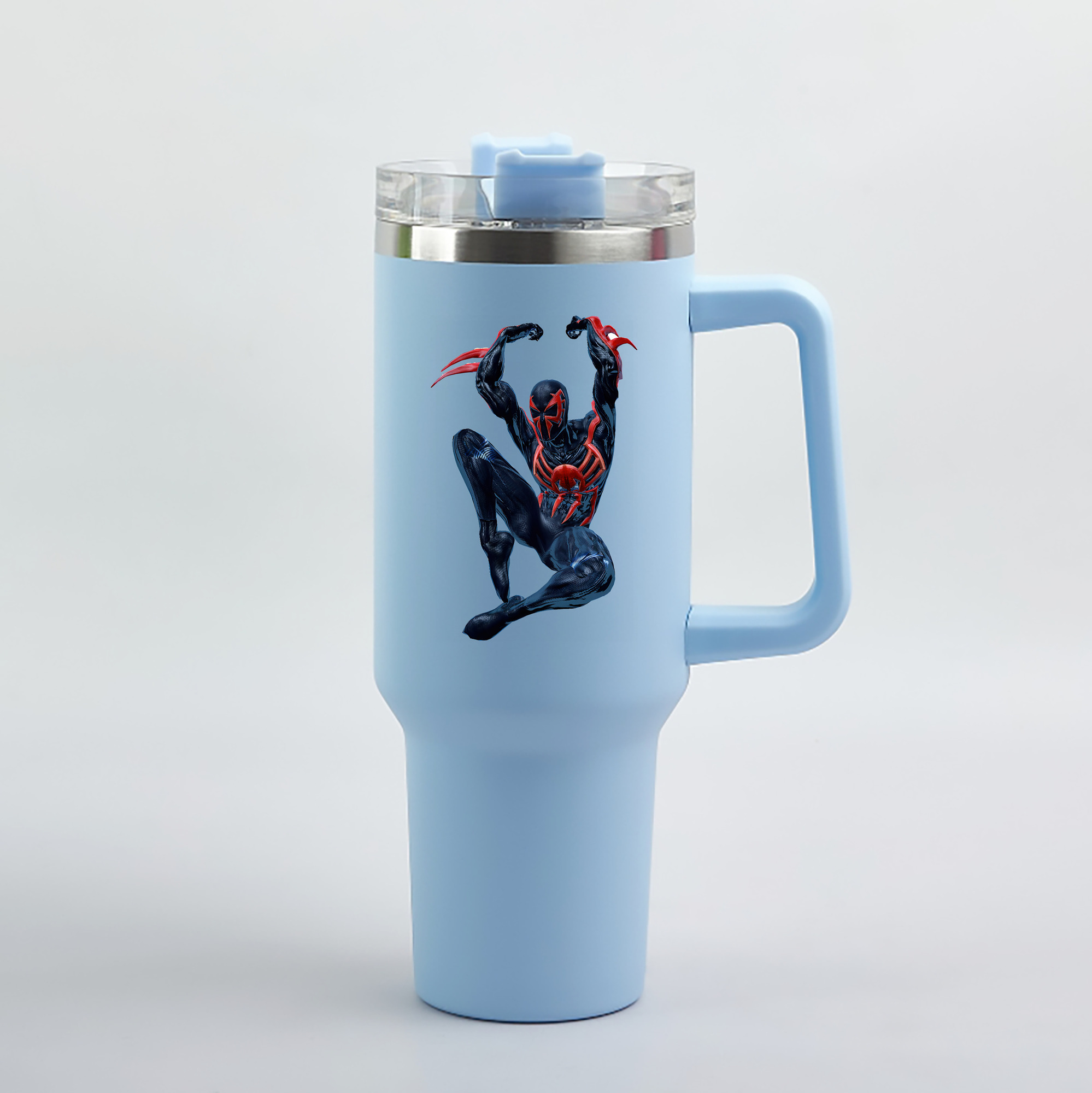 （画像用） Spider Man スパイダーマン 1200mL車用タンブラー（カラープリント）