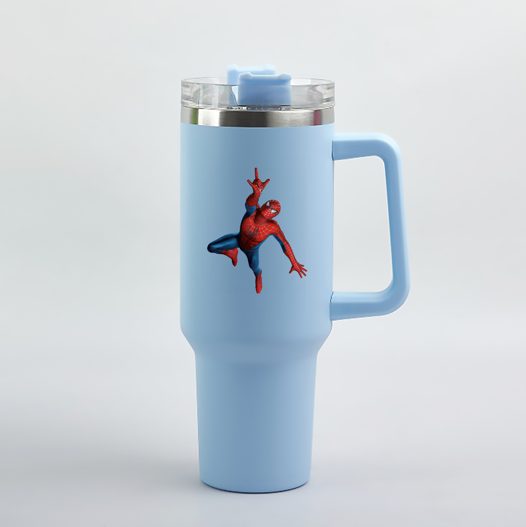 Spider Man スパイダーマン 1200mL車用タンブラー（カラープリント）