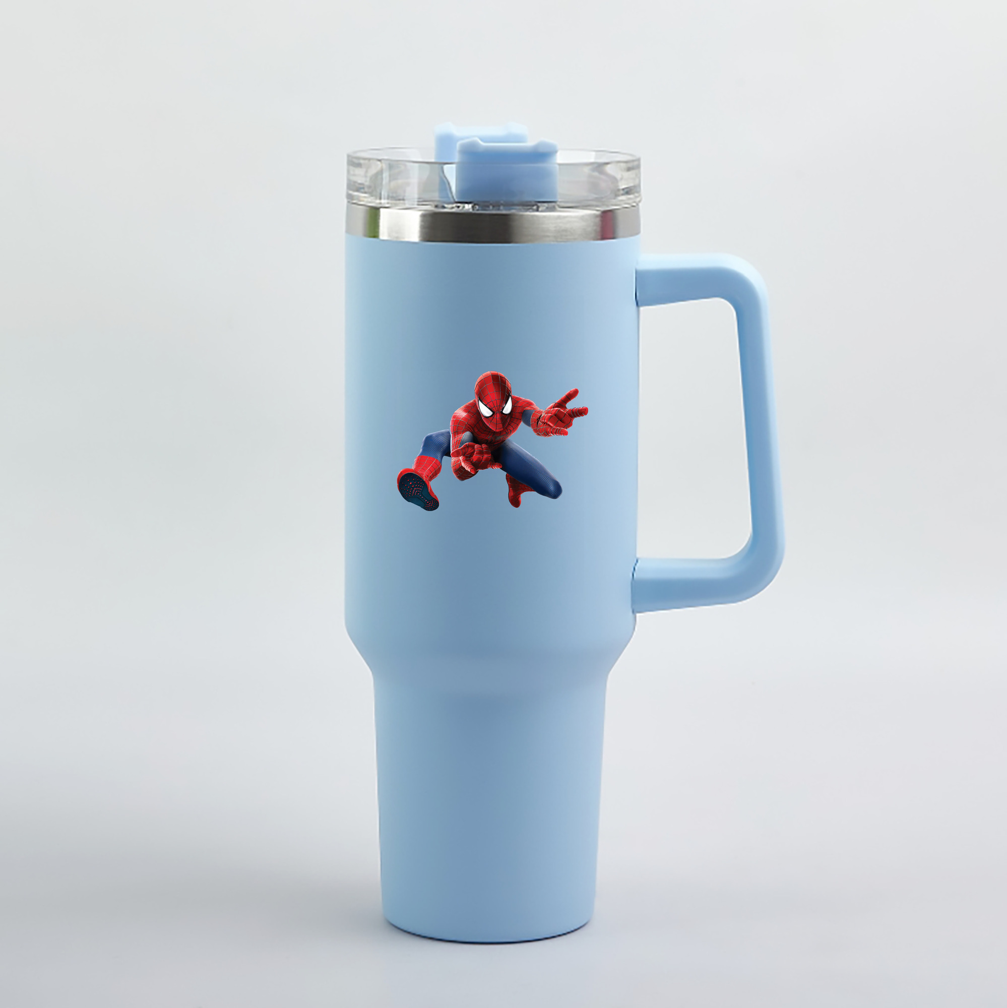 （画像用） Spider Man スパイダーマン 1200mL車用タンブラー（カラープリント）