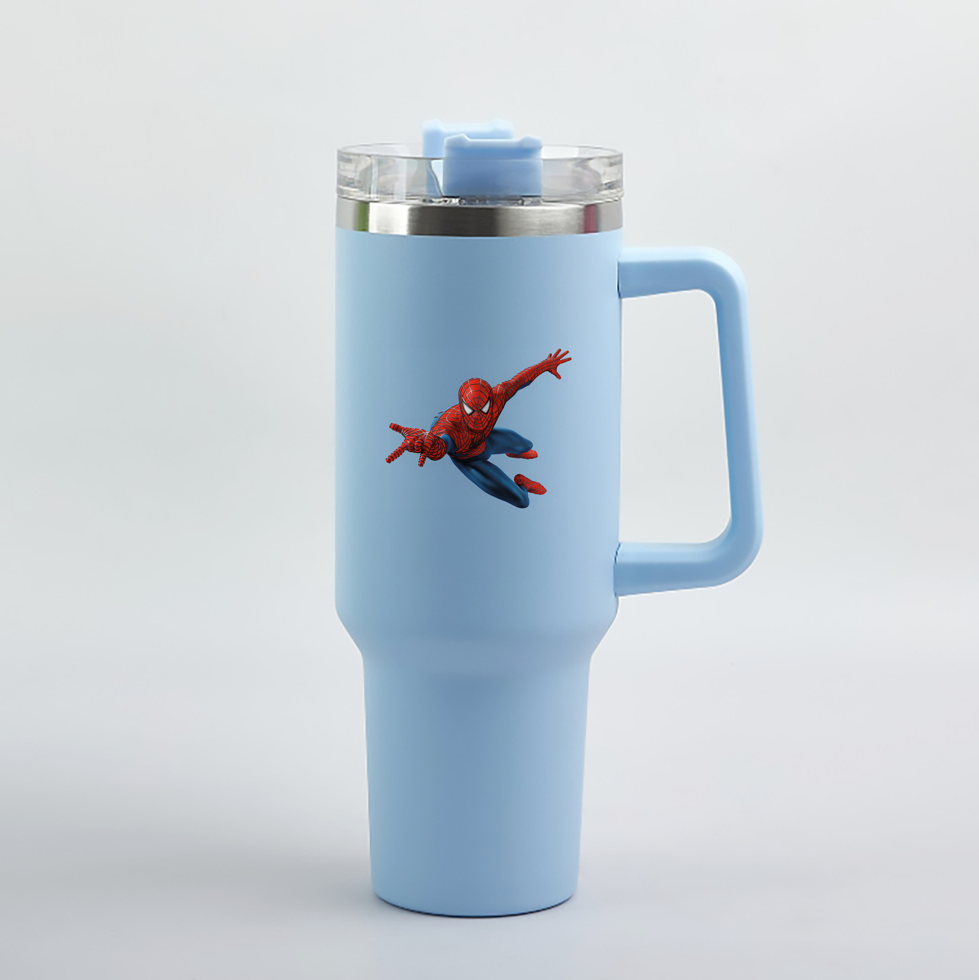 （画像用） Spider Man スパイダーマン 1200mL車用タンブラー（カラープリント）