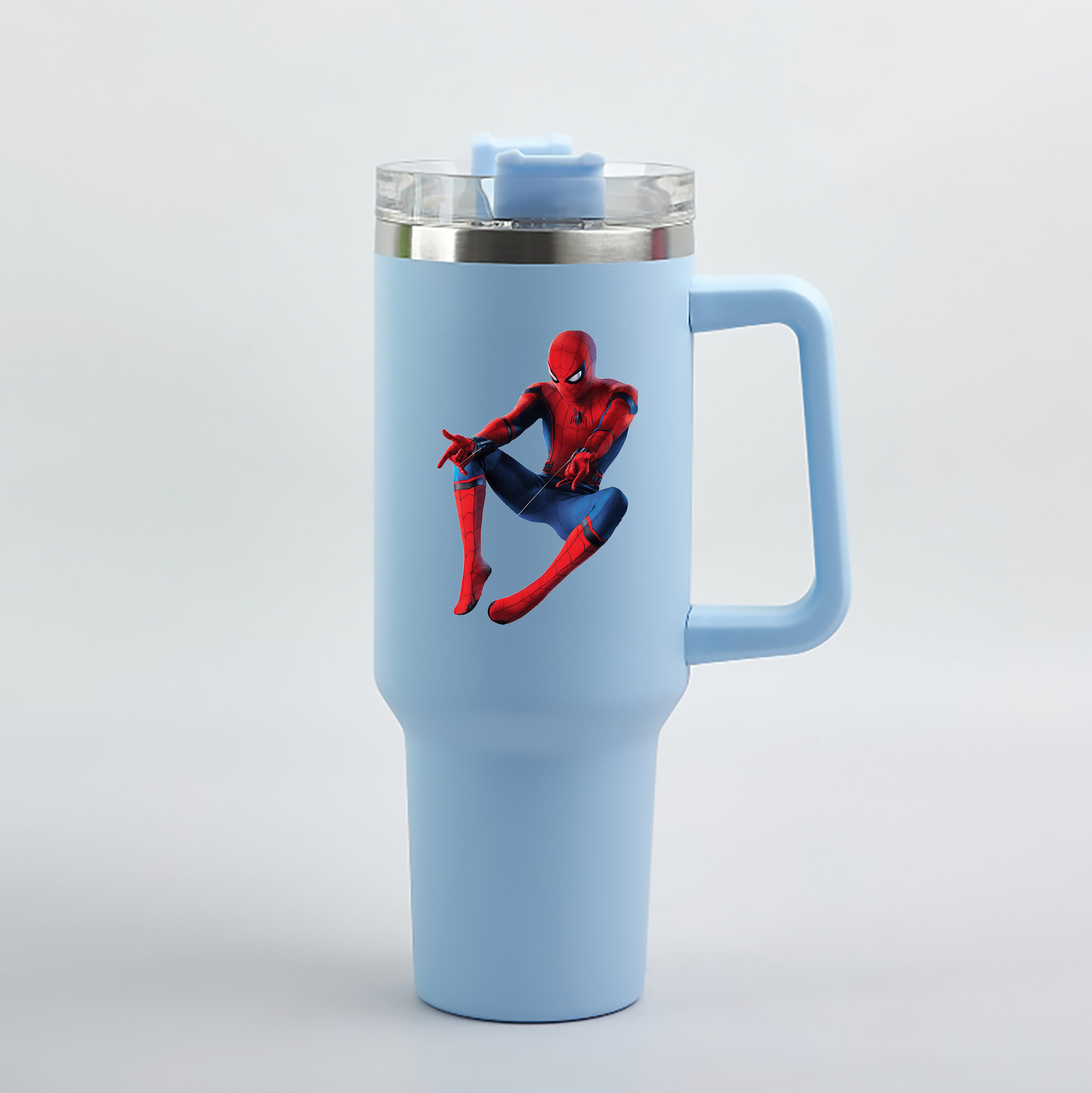 （画像用） Spider Man スパイダーマン 1200mL車用タンブラー（カラープリント）