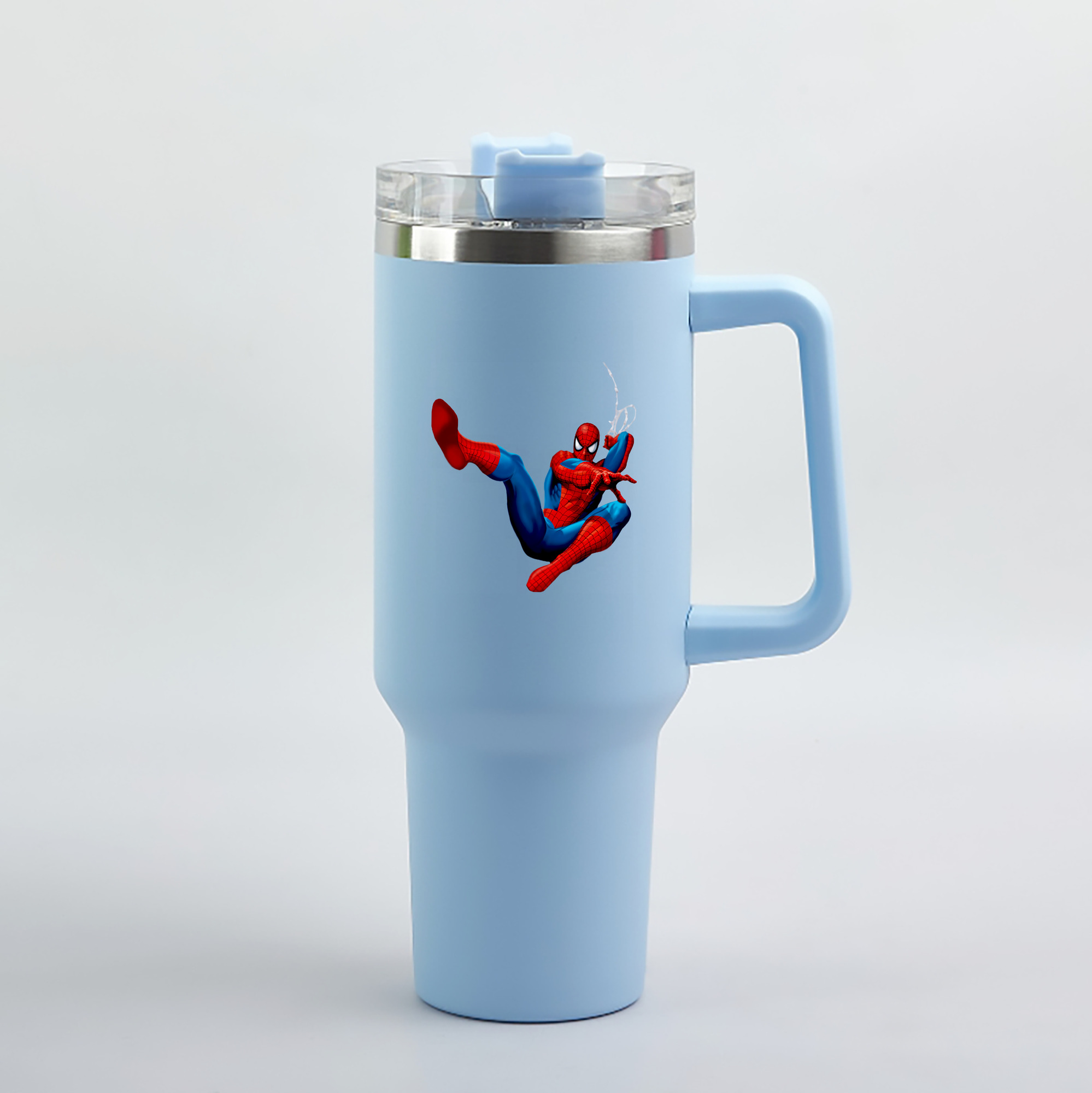（画像用） Spider Man スパイダーマン 1200mL車用タンブラー（カラープリント）