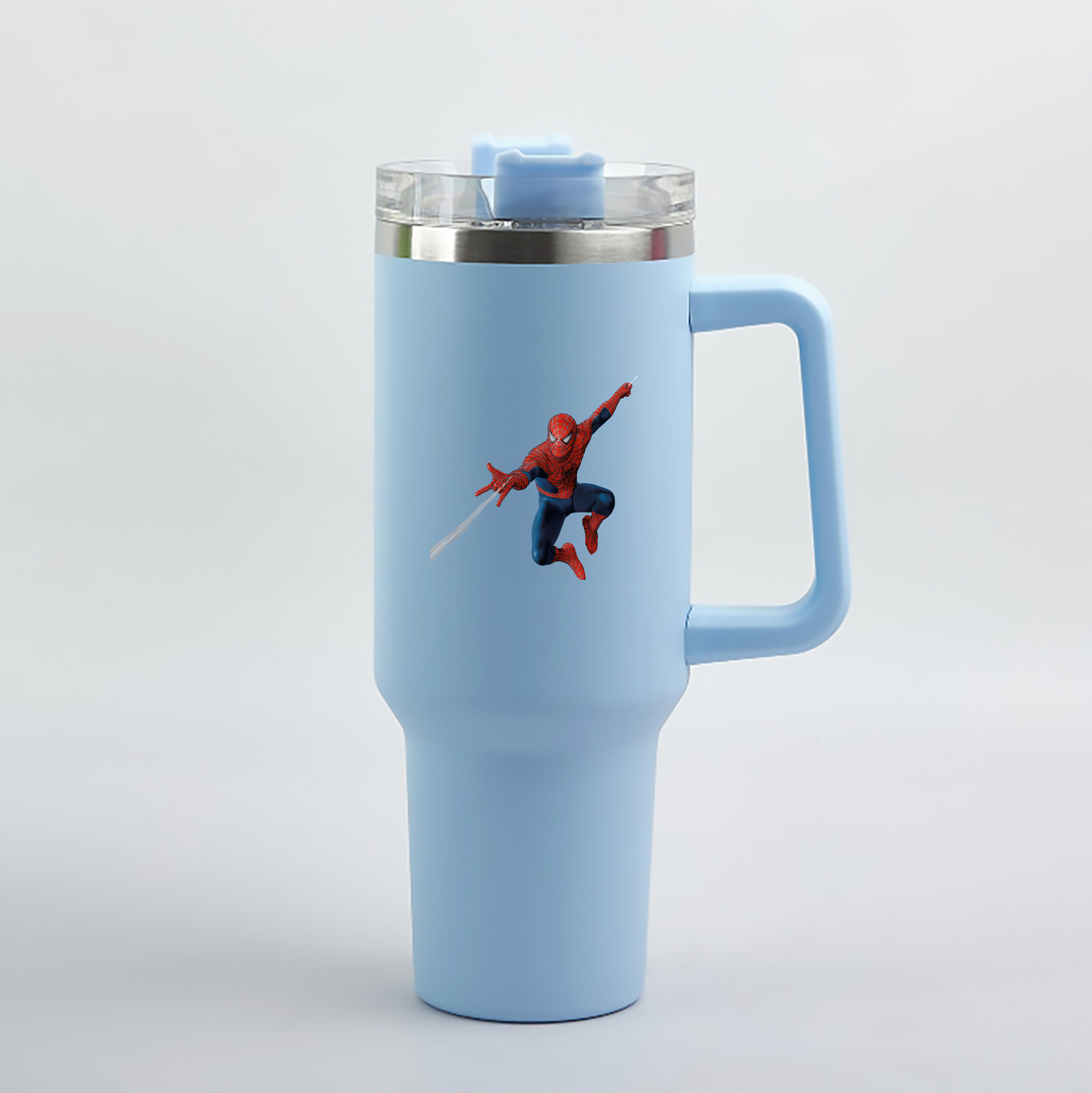 （画像用） Spider Man スパイダーマン 1200mL車用タンブラー（カラープリント）