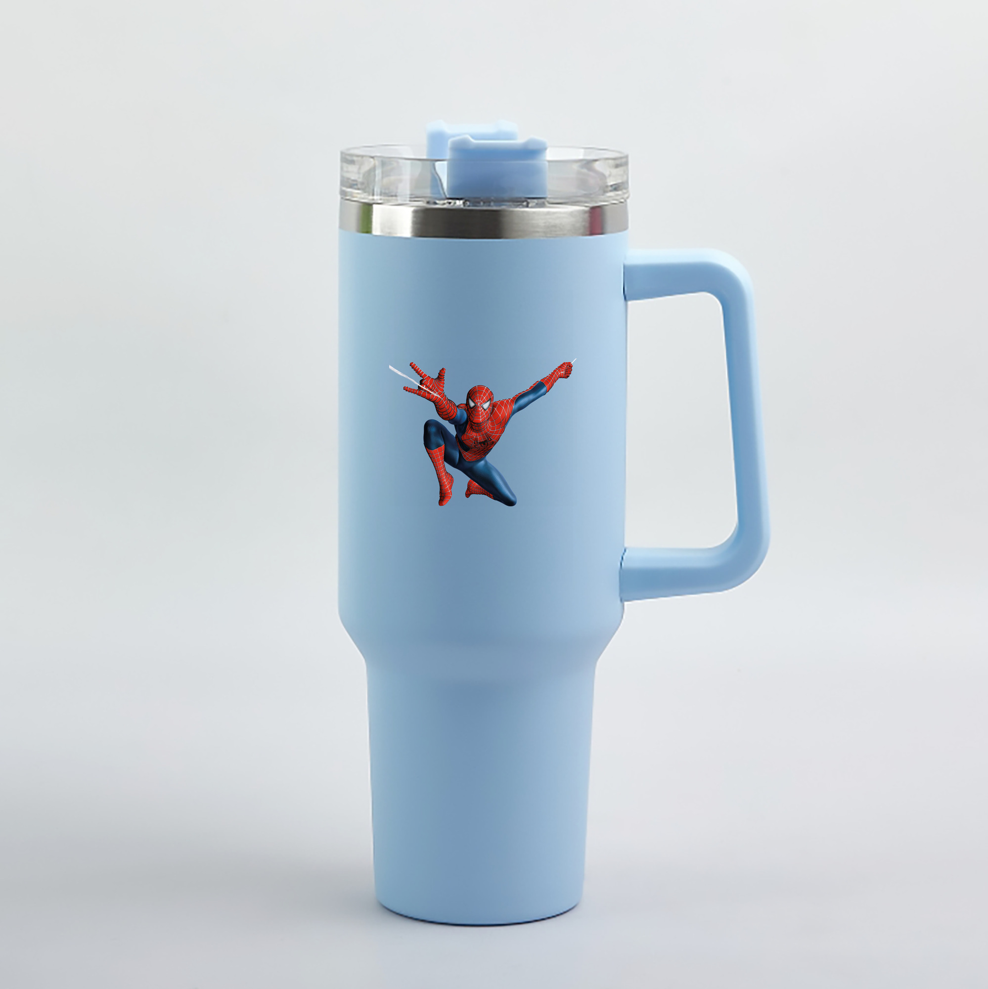 （画像用） Spider Man スパイダーマン 1200mL車用タンブラー（カラープリント）