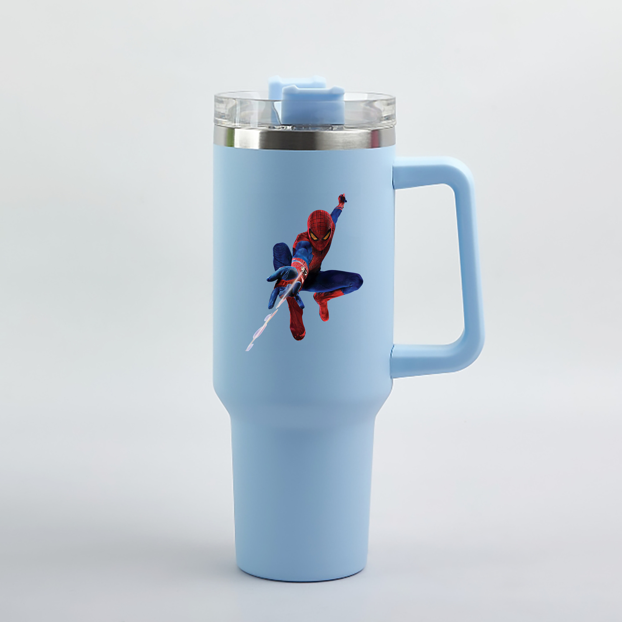 （画像用） Spider Man スパイダーマン 1200mL車用タンブラー（カラープリント）