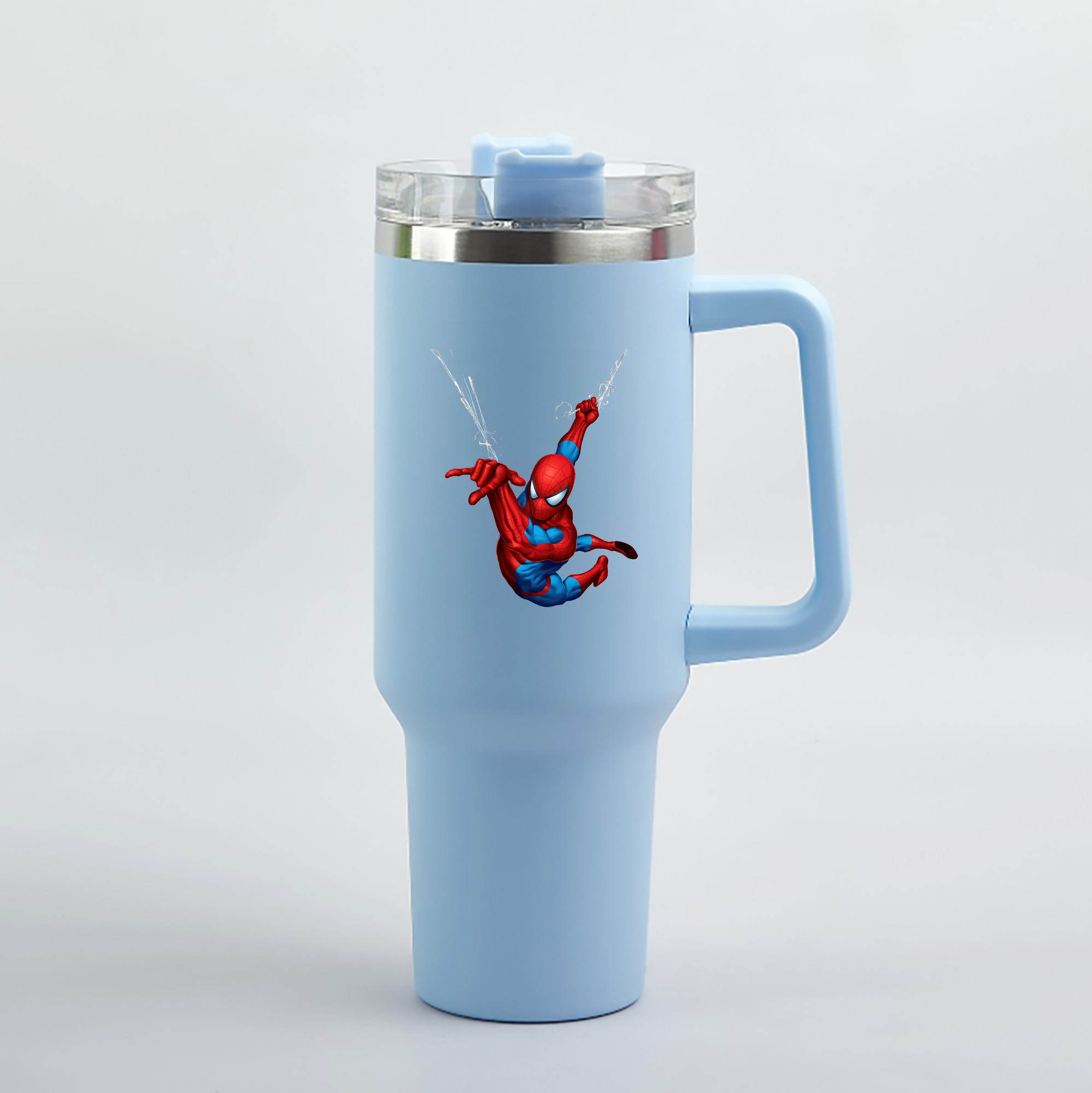（画像用） Spider Man スパイダーマン 1200mL車用タンブラー（カラープリント）