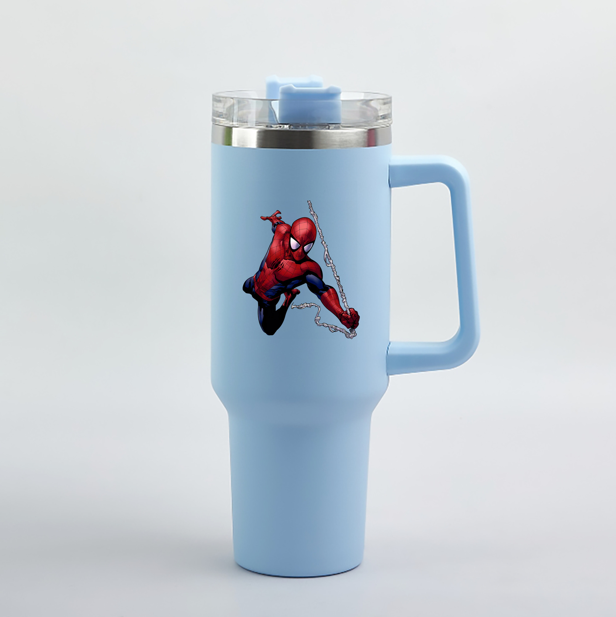 （画像用） Spider Man スパイダーマン 1200mL車用タンブラー（カラープリント）