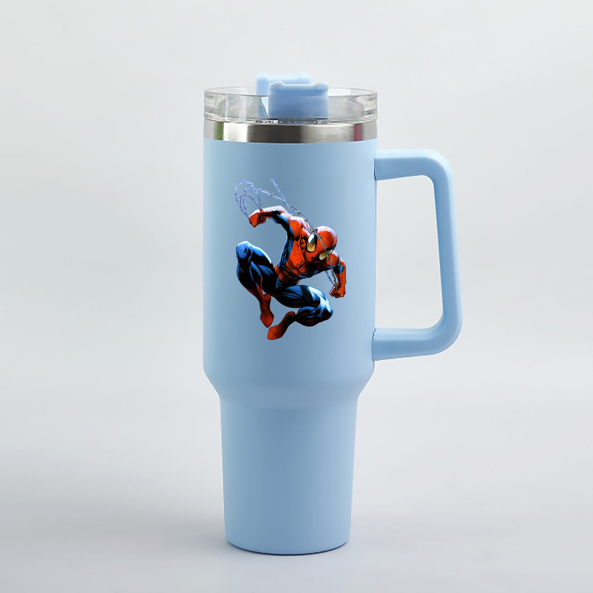 （画像用） Spider Man スパイダーマン 1200mL車用タンブラー（カラープリント）