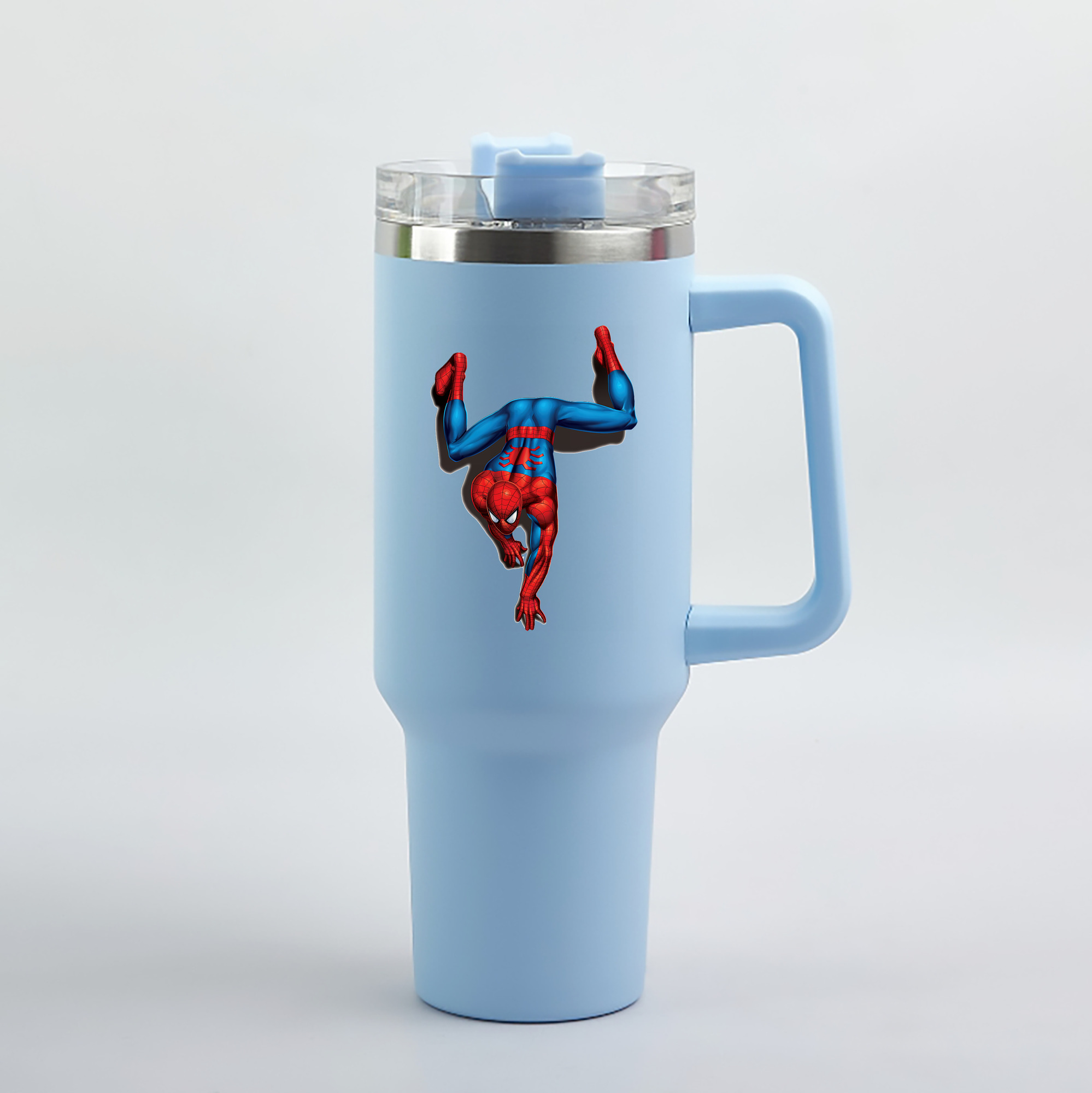 （画像用） Spider Man スパイダーマン 1200mL車用タンブラー（カラープリント）