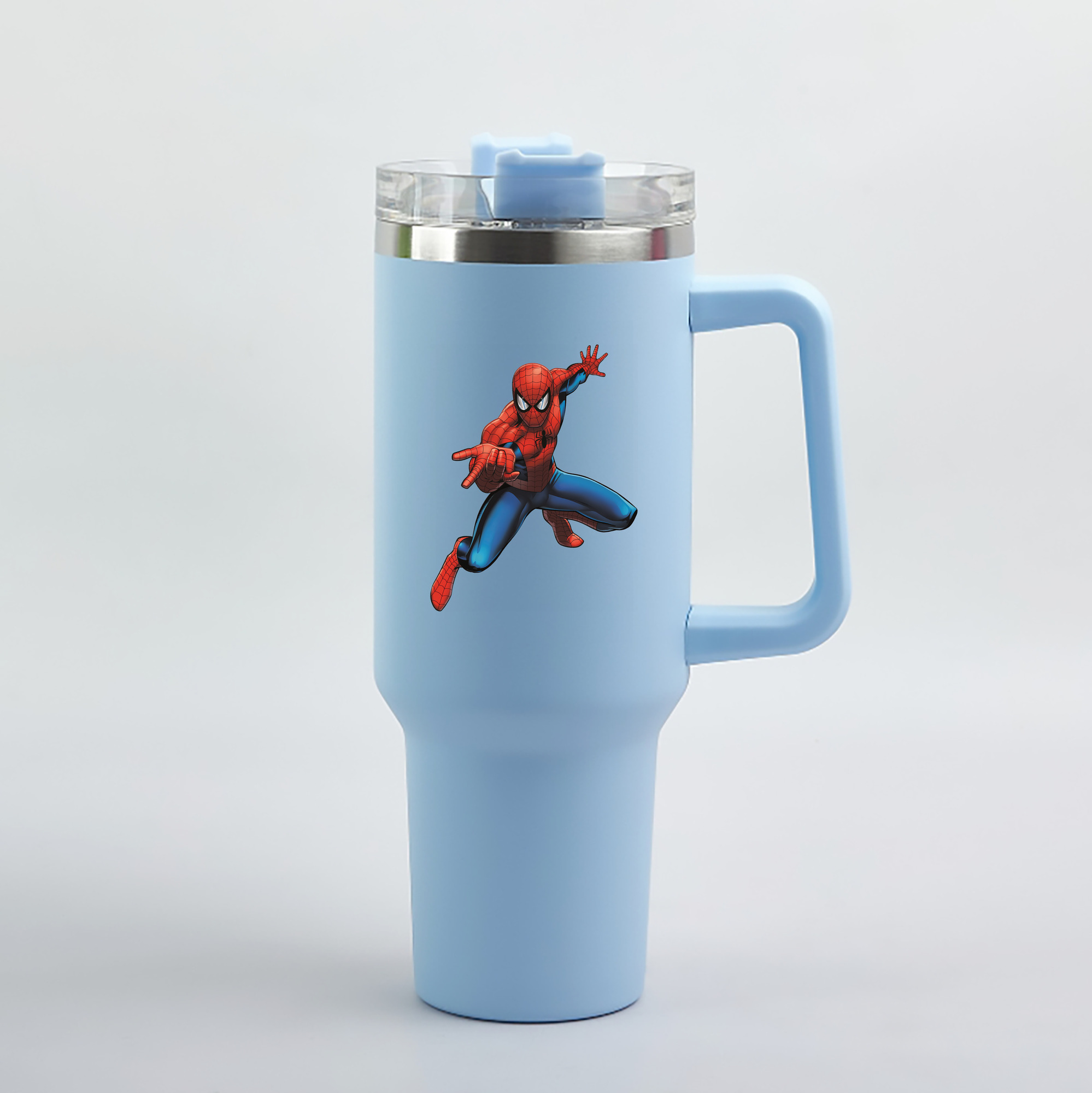 （画像用） Spider Man スパイダーマン 1200mL車用タンブラー（カラープリント）