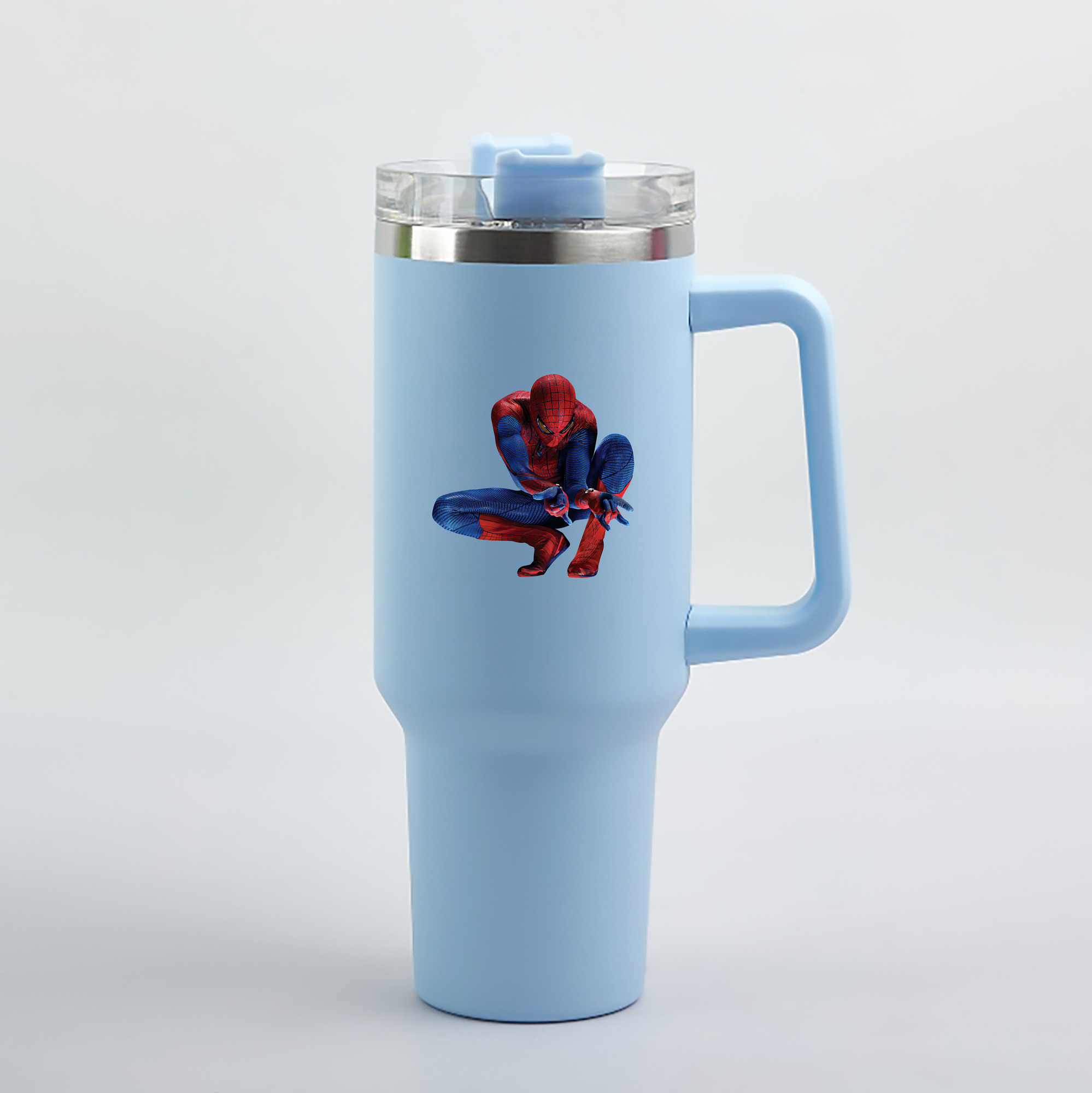 （画像用） Spider Man スパイダーマン 1200mL車用タンブラー（カラープリント）