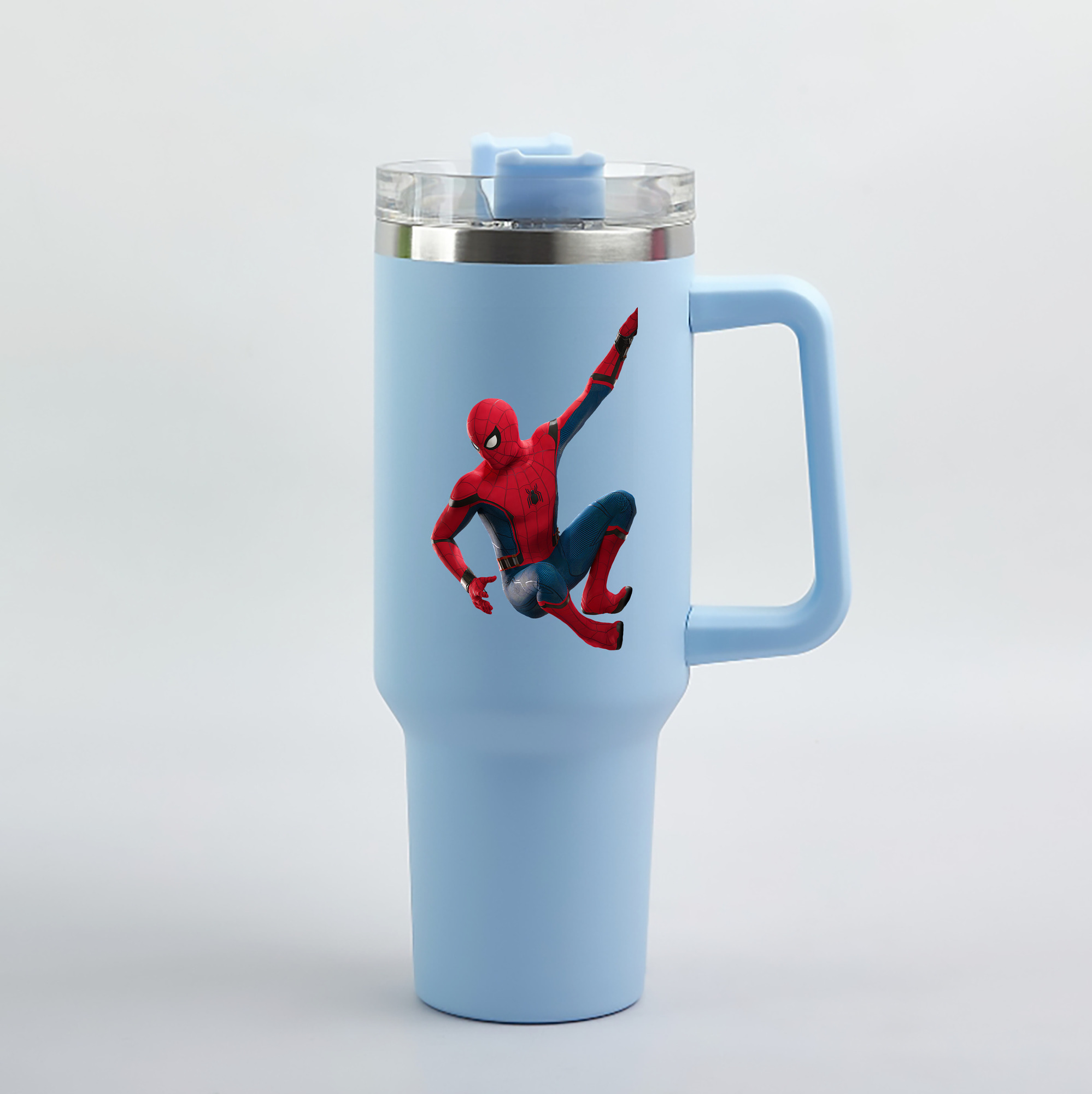（画像用） Spider Man スパイダーマン 1200mL車用タンブラー（カラープリント）