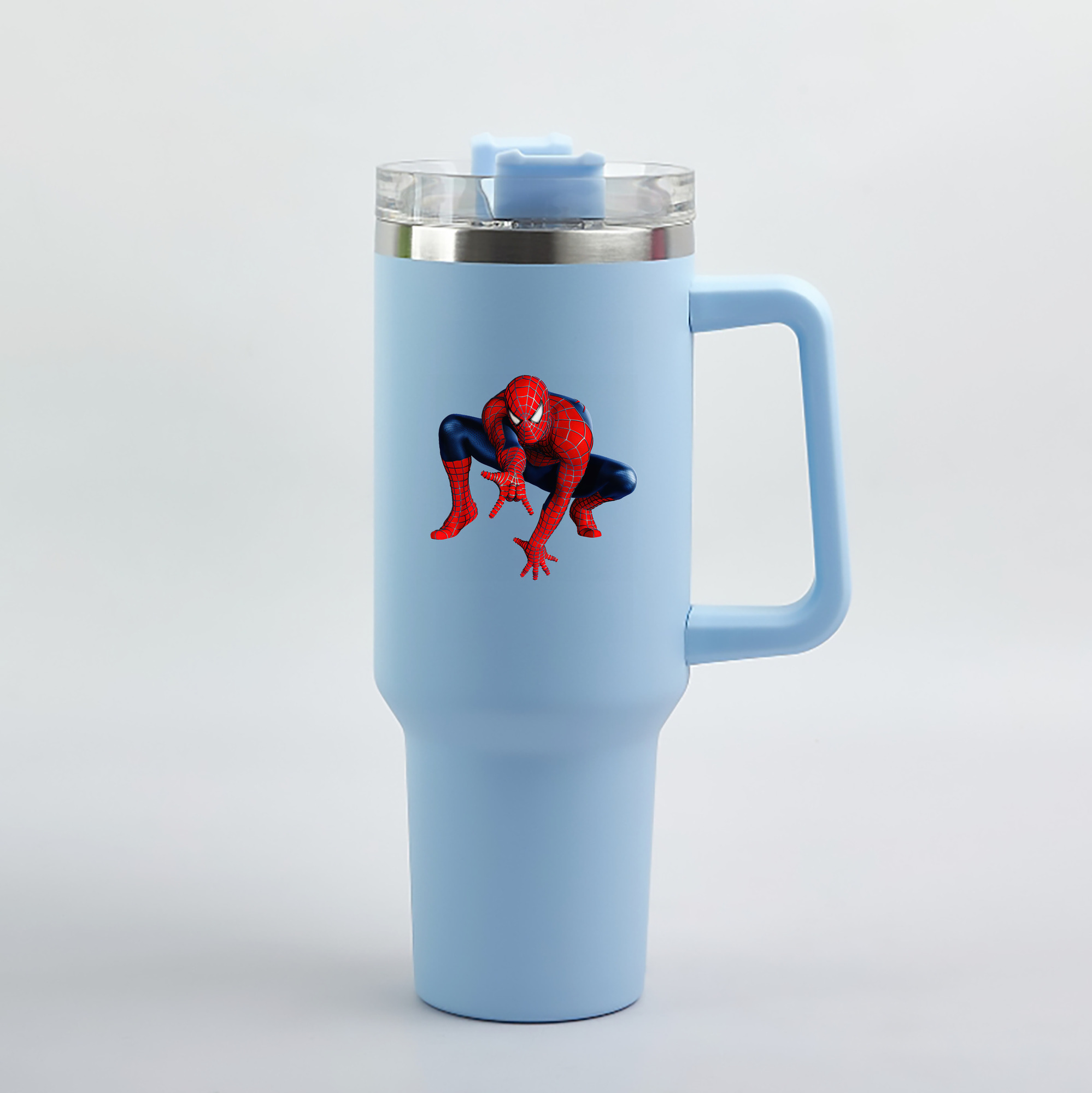 （画像用） Spider Man スパイダーマン 1200mL車用タンブラー（カラープリント）