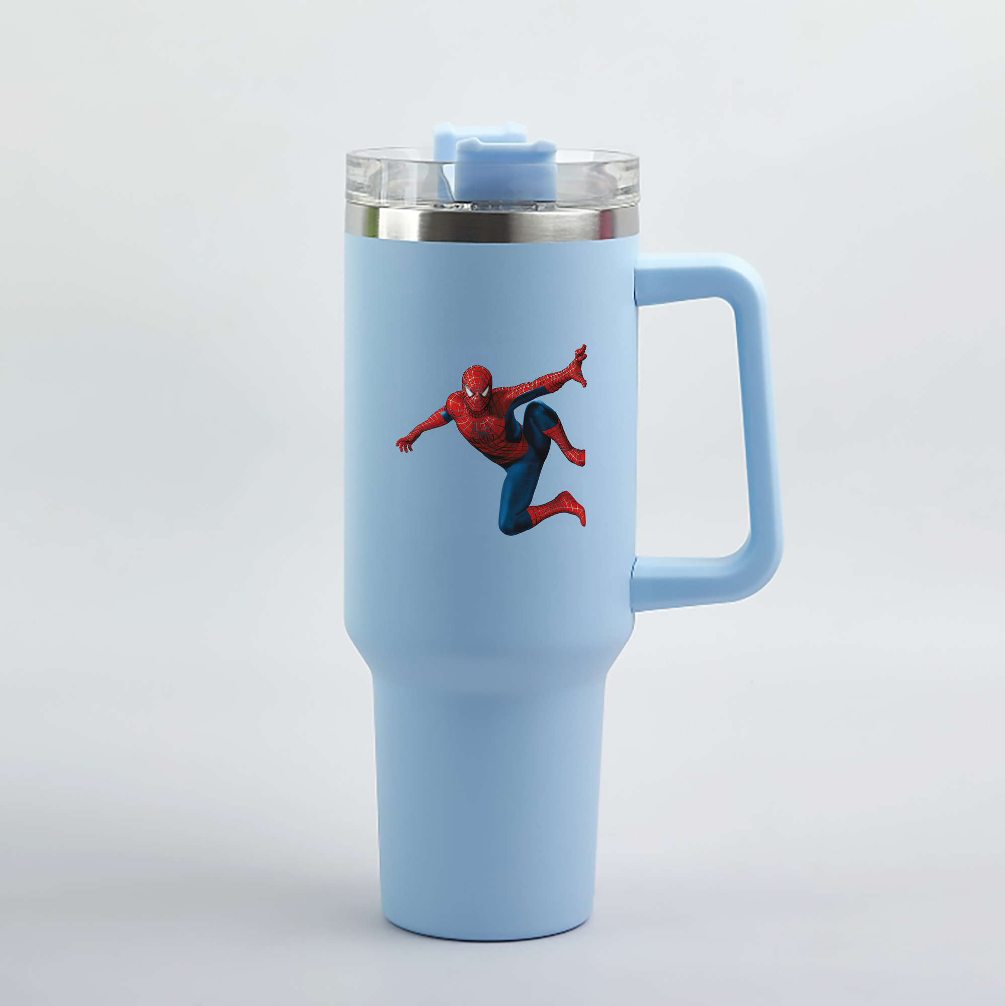 （画像用） Spider Man スパイダーマン 1200mL車用タンブラー（カラープリント）