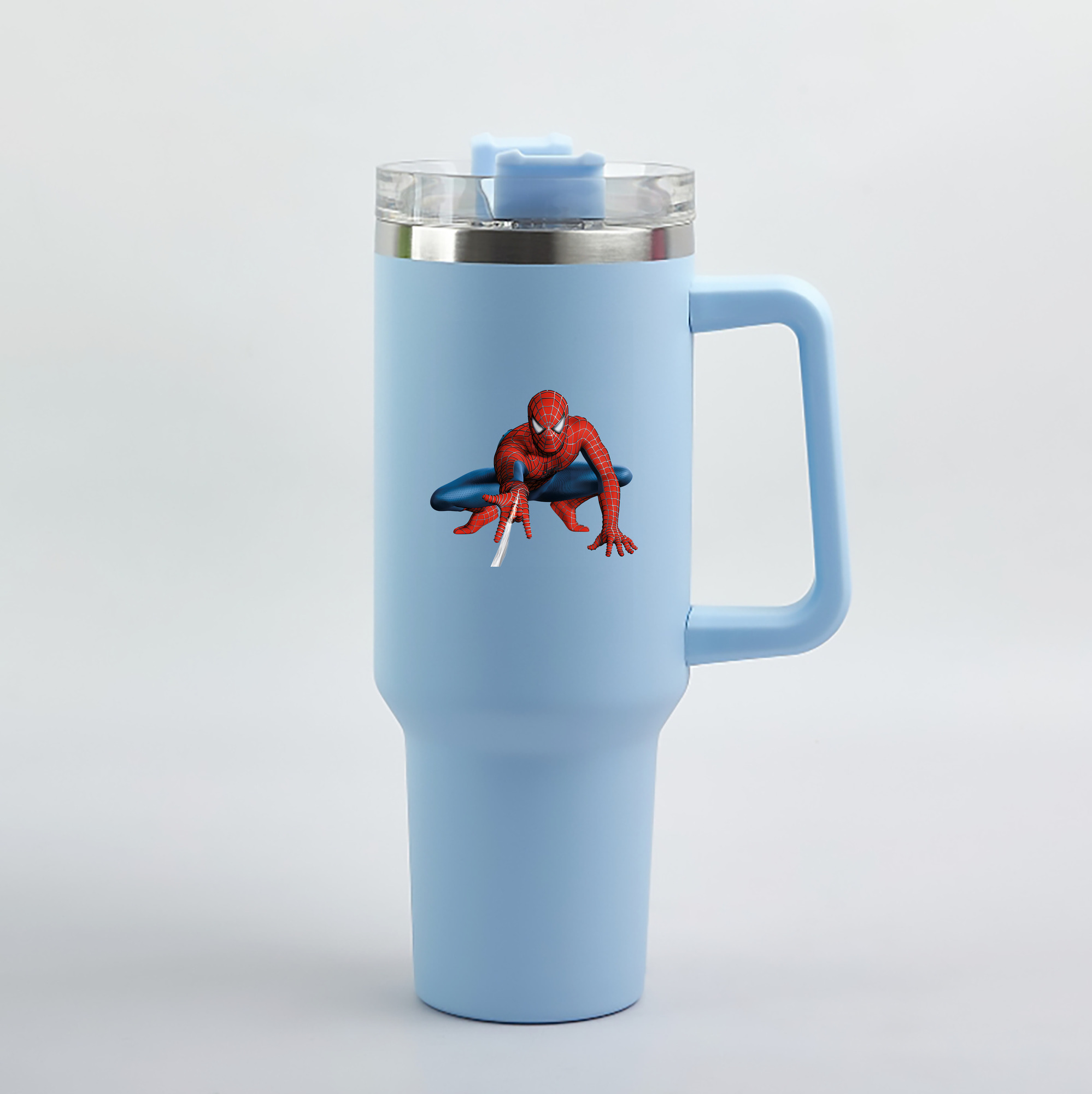 （画像用） Spider Man スパイダーマン 1200mL車用タンブラー（カラープリント）