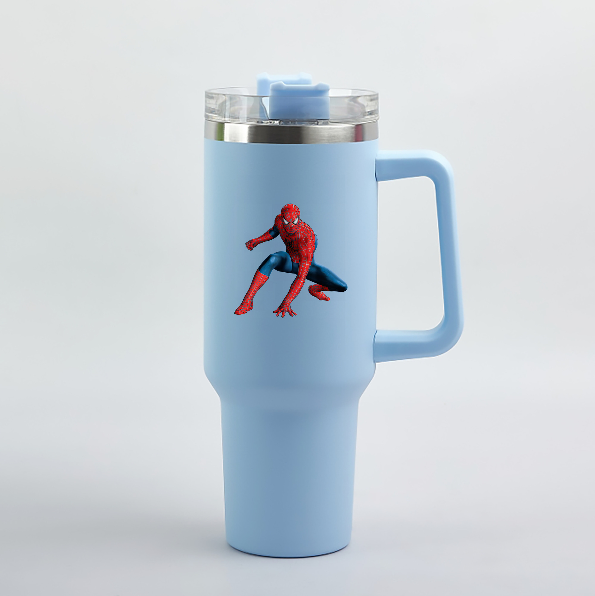 （画像用） Spider Man スパイダーマン 1200mL車用タンブラー（カラープリント）
