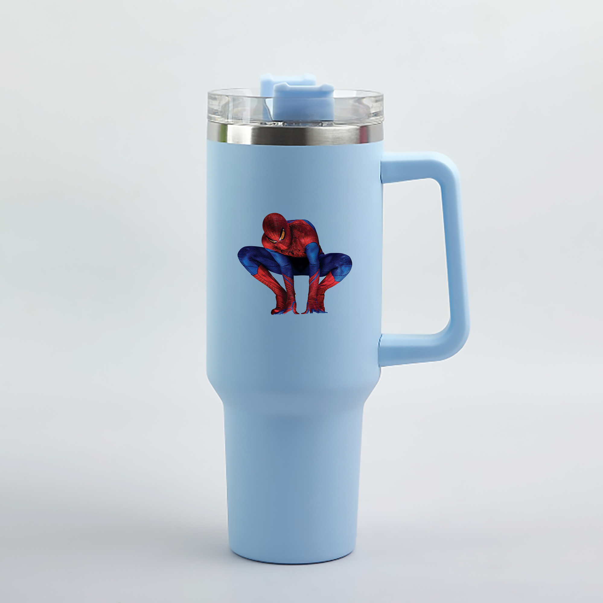 （画像用） Spider Man スパイダーマン 1200mL車用タンブラー（カラープリント）