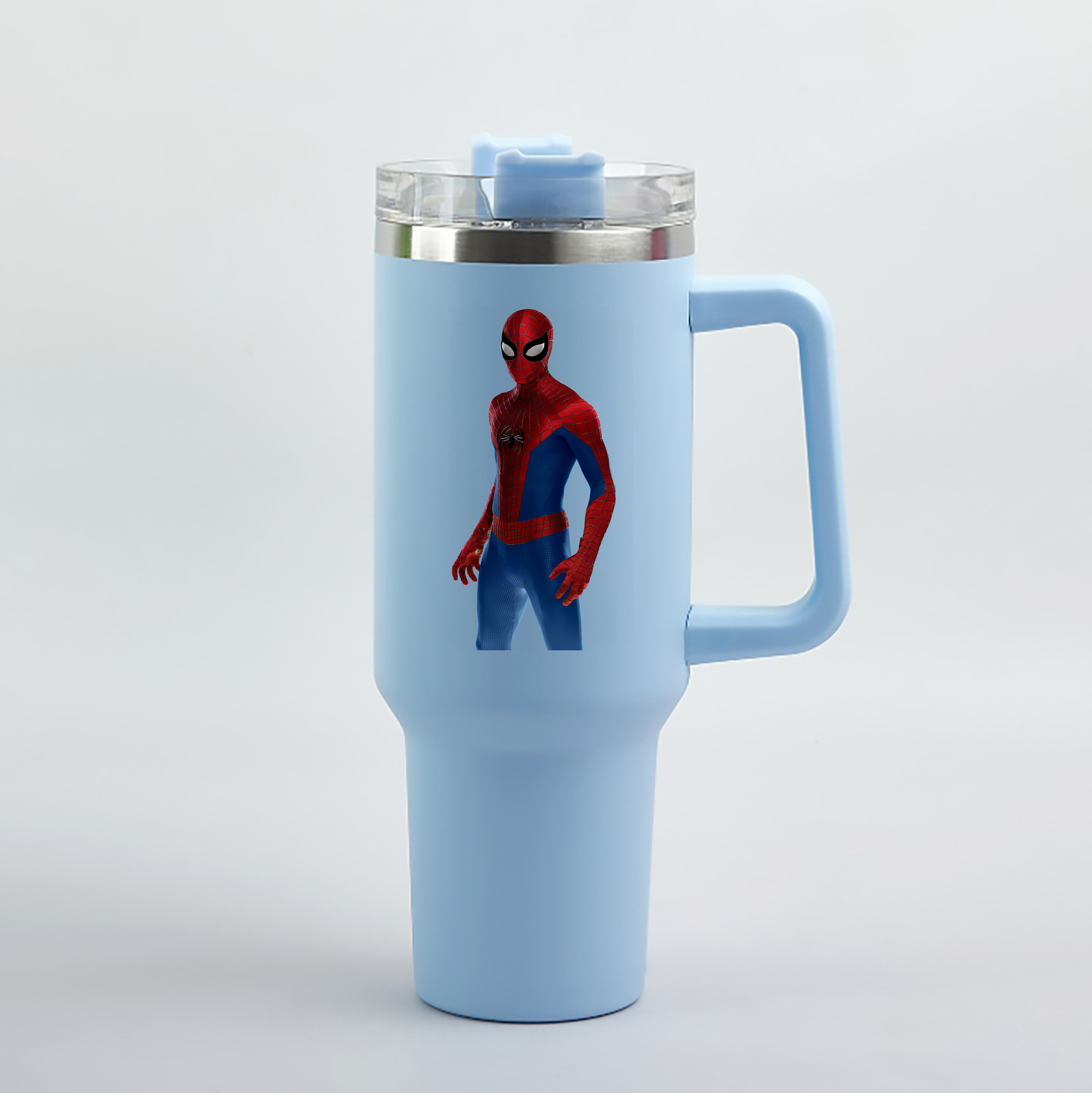 （画像用） Spider Man スパイダーマン 1200mL車用タンブラー（カラープリント）