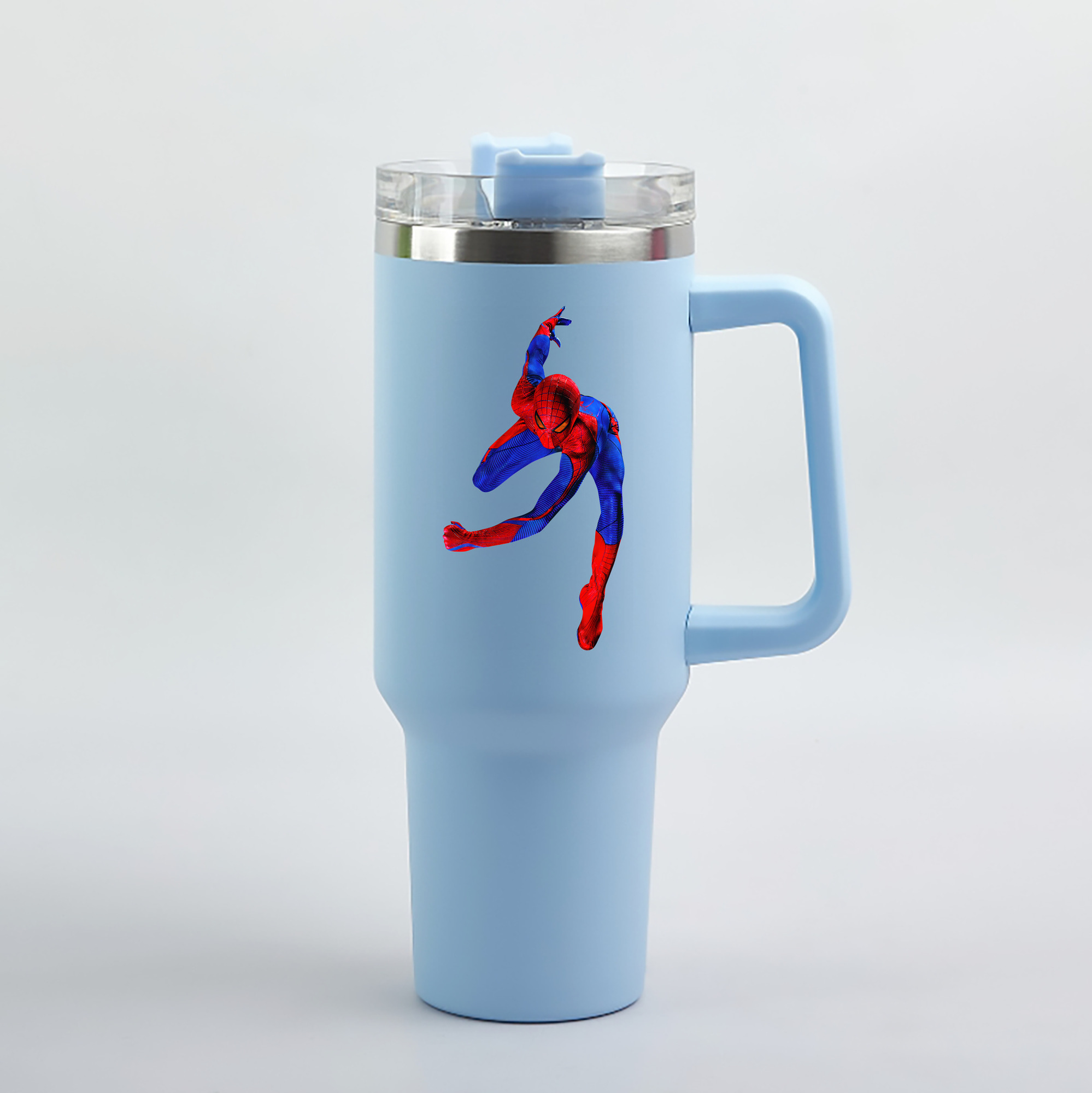 Spider Man スパイダーマン 1200mL車用タンブラー（カラープリント）