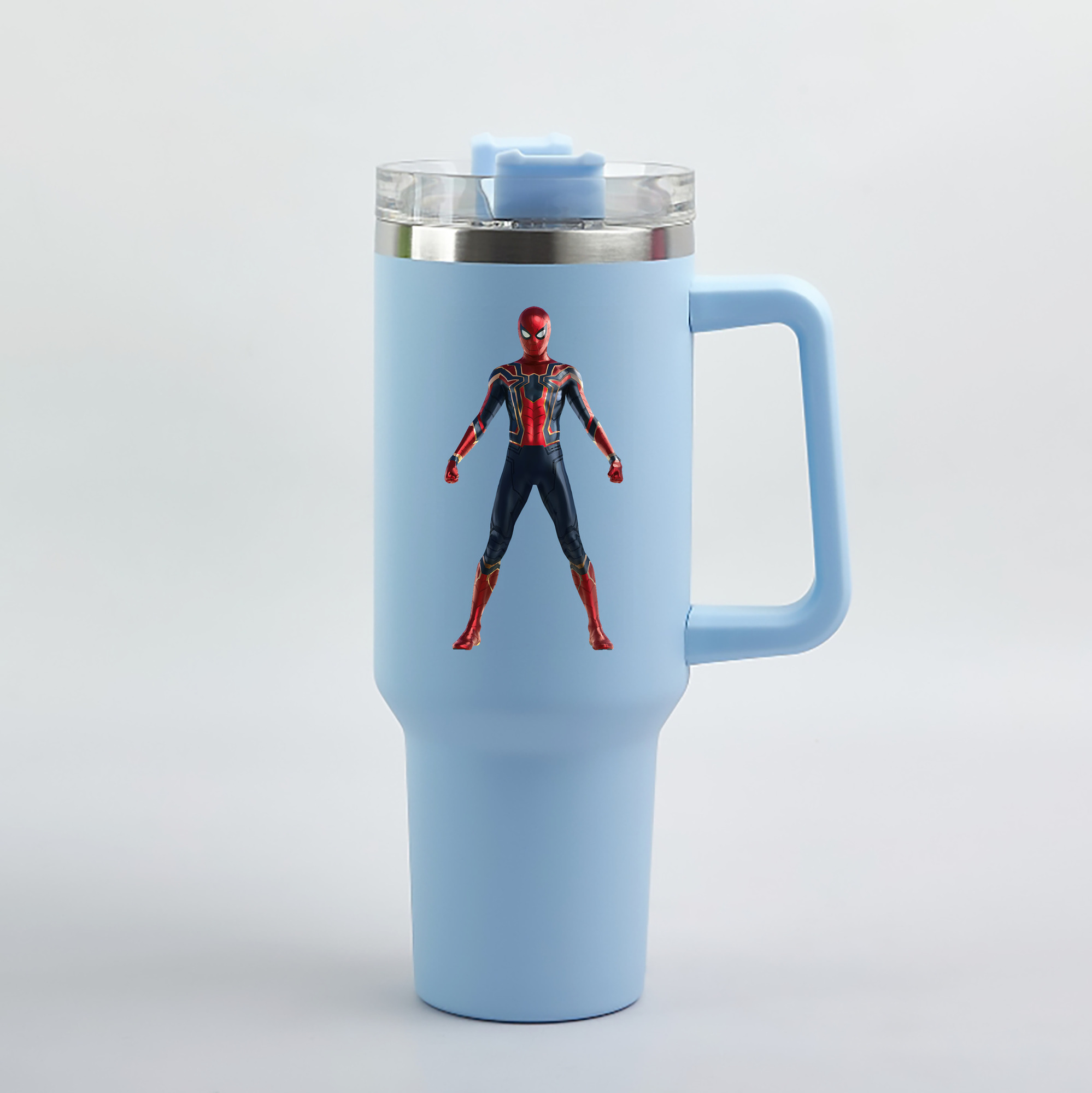 （画像用） Spider Man スパイダーマン 1200mL車用タンブラー（カラープリント）