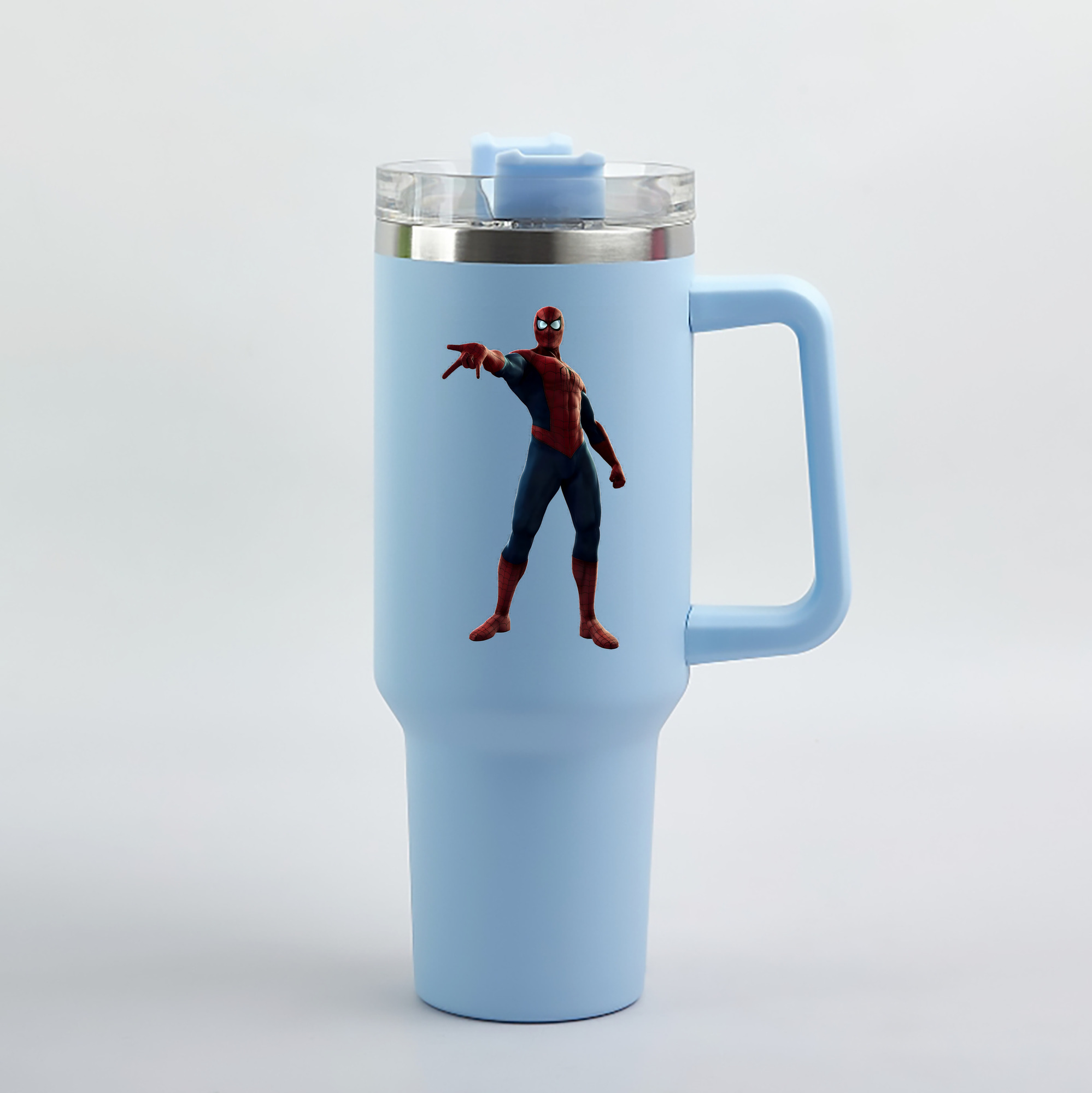 （画像用） Spider Man スパイダーマン 1200mL車用タンブラー（カラープリント）
