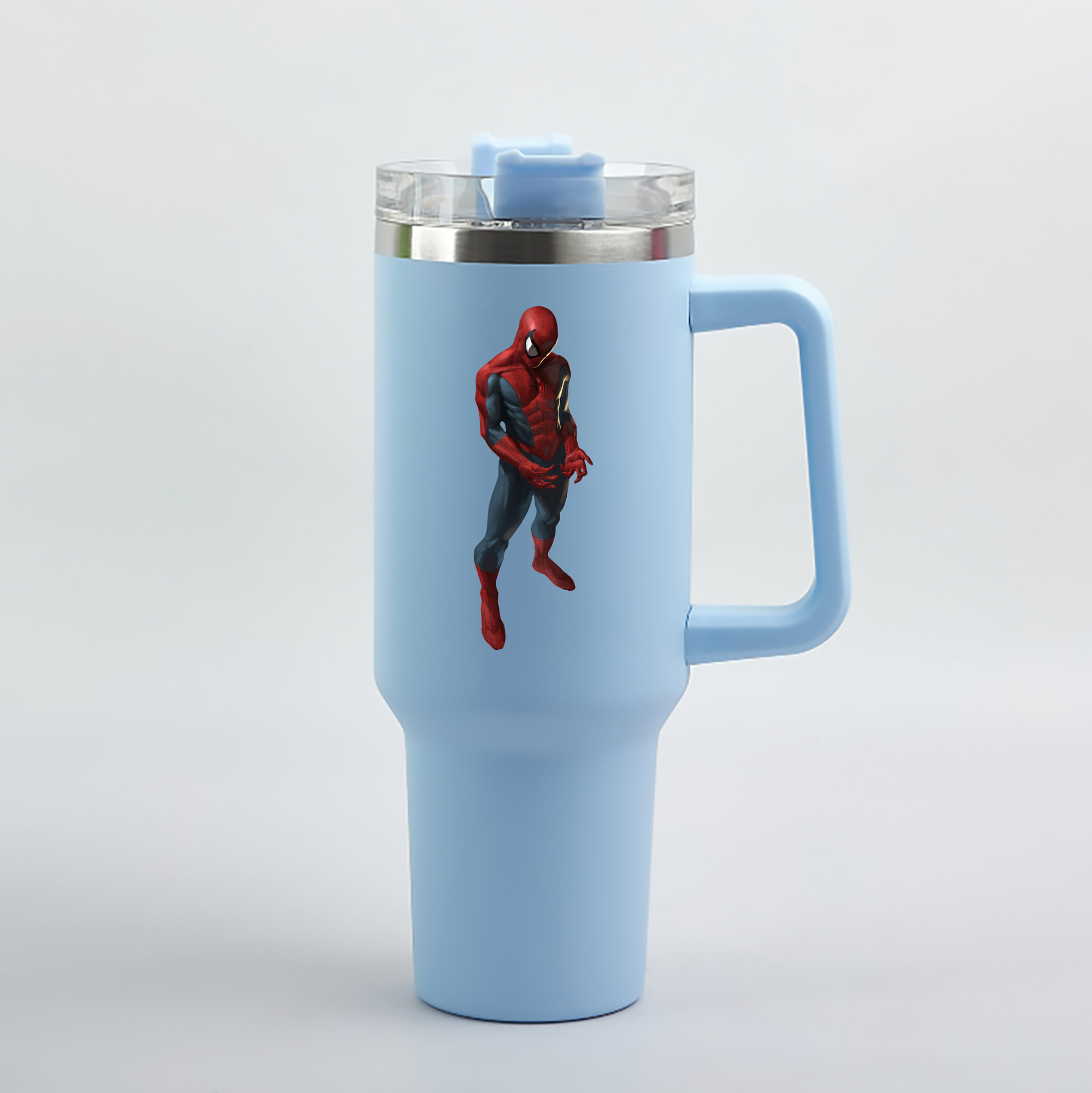 （画像用） Spider Man スパイダーマン 1200mL車用タンブラー（カラープリント）