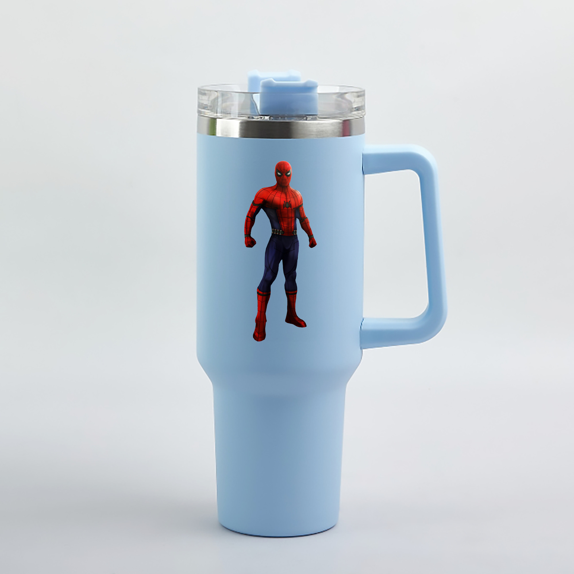 （画像用） Spider Man スパイダーマン 1200mL車用タンブラー（カラープリント）
