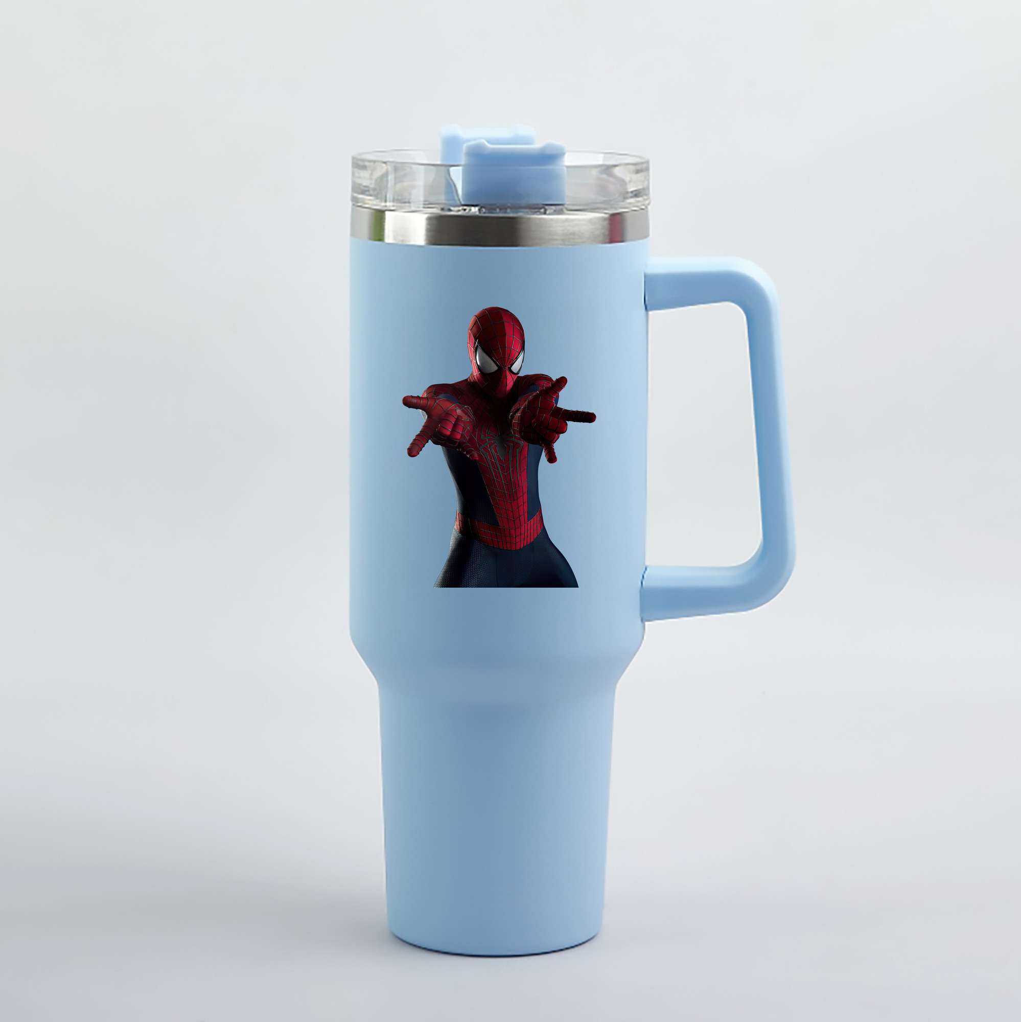 （画像用） Spider Man スパイダーマン 1200mL車用タンブラー（カラープリント）