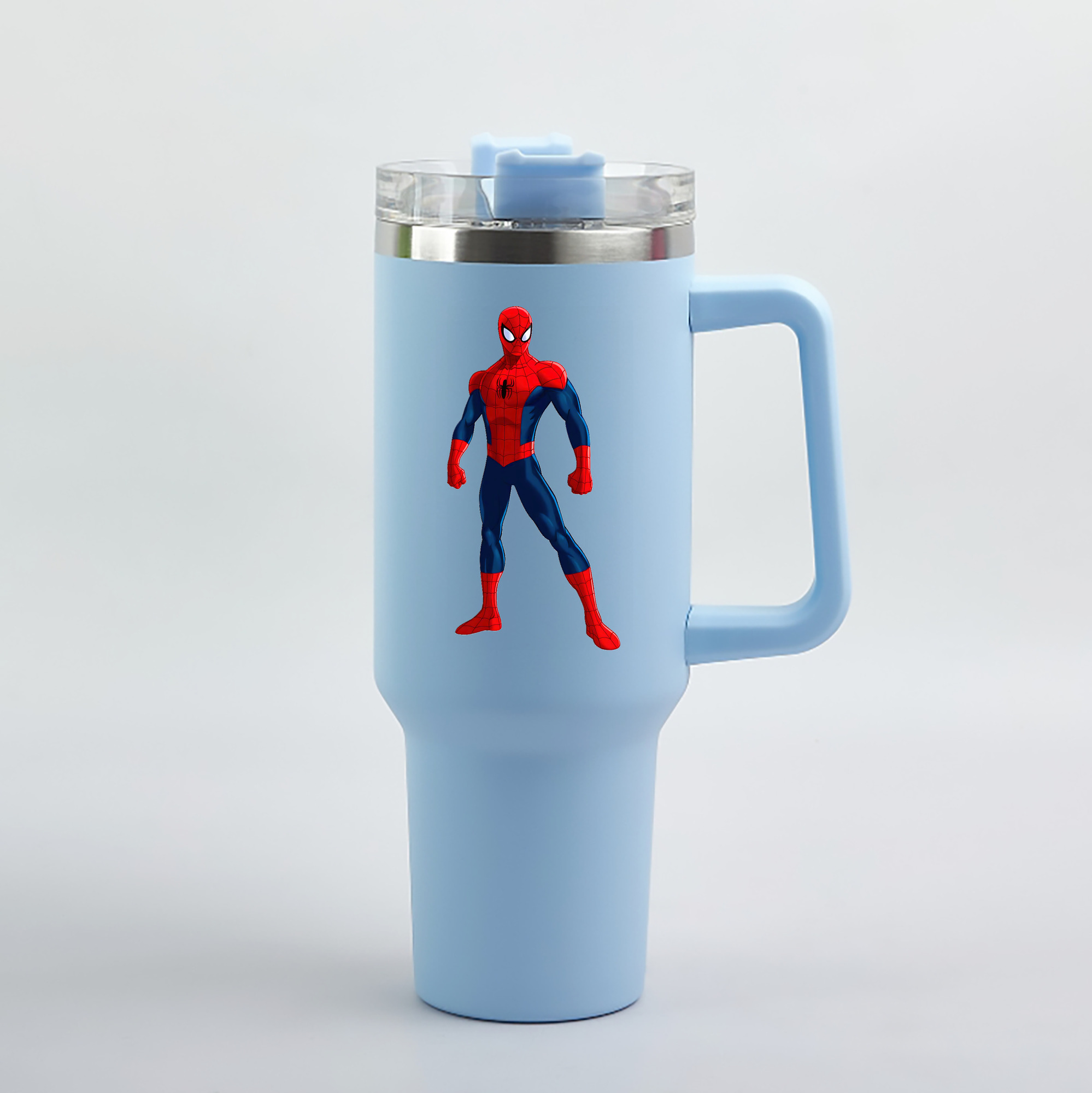 （画像用） Spider Man スパイダーマン 1200mL車用タンブラー（カラープリント）
