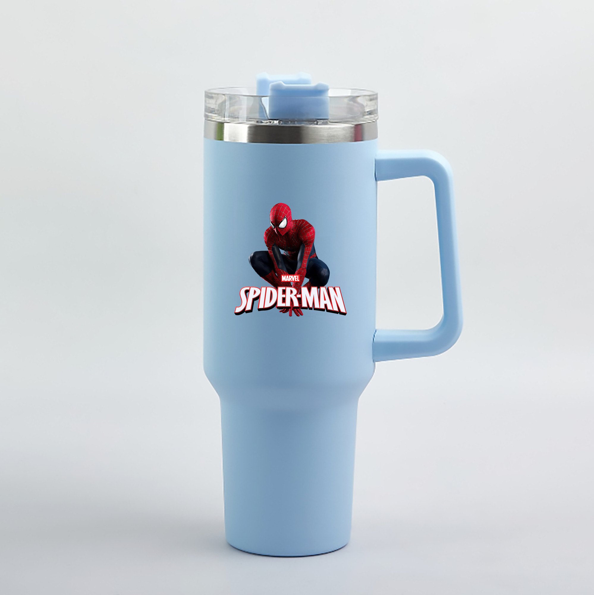 （画像用） Spider Man スパイダーマン 1200mL車用タンブラー（カラープリント）