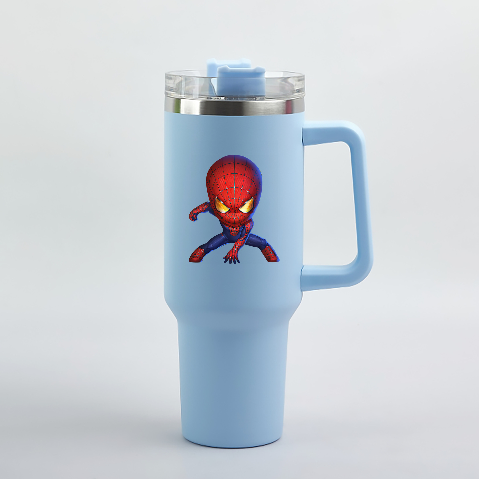 （画像用） Spider Man スパイダーマン 1200mL車用タンブラー（カラープリント）