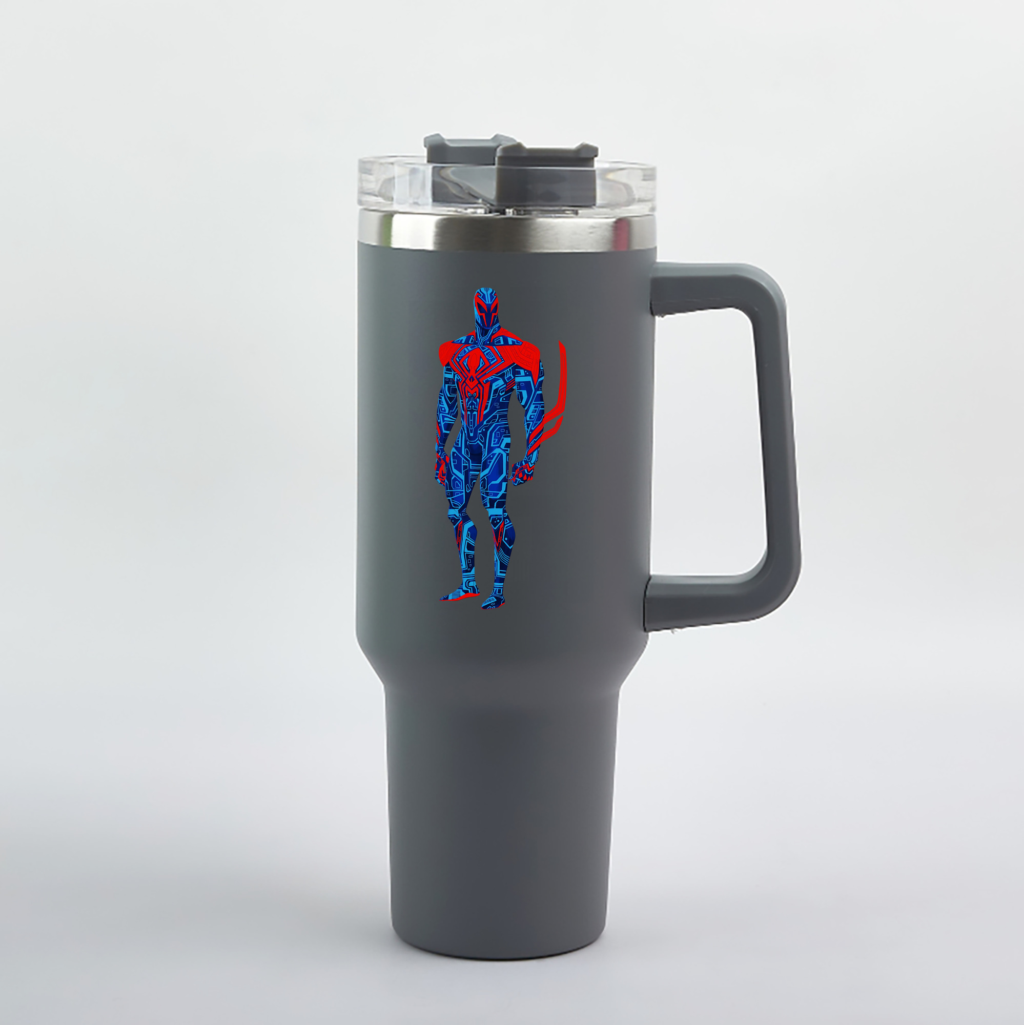 （画像用） Spider Man スパイダーマン 1200mL車用タンブラー（カラープリント）