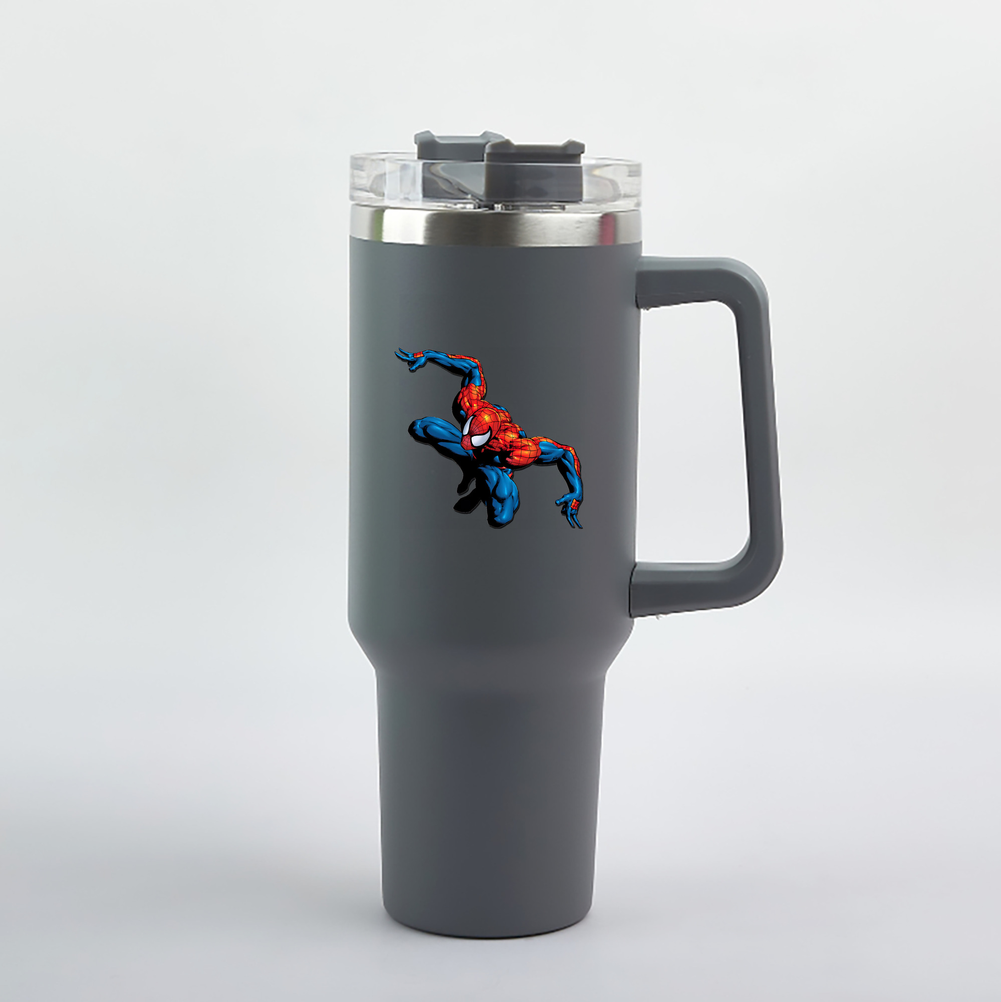 （画像用） Spider Man スパイダーマン 1200mL車用タンブラー（カラープリント）