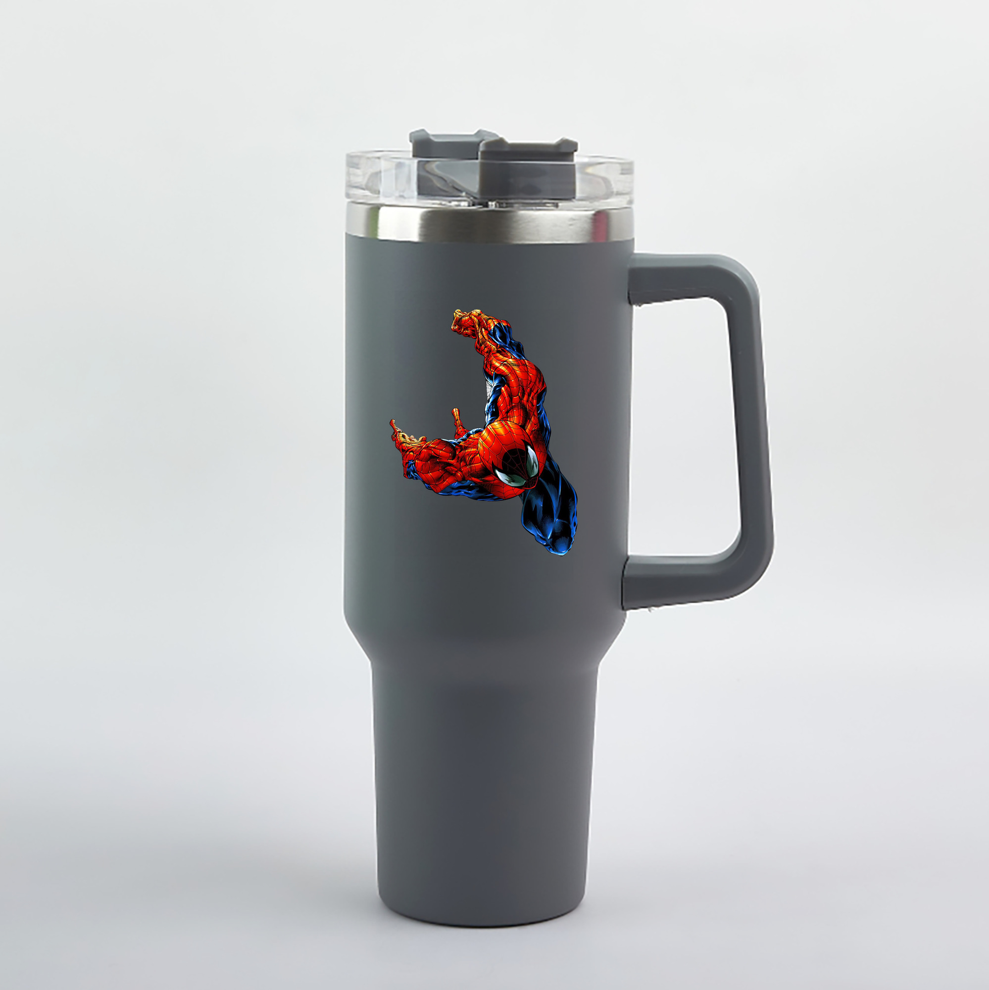 （画像用） Spider Man スパイダーマン 1200mL車用タンブラー（カラープリント）