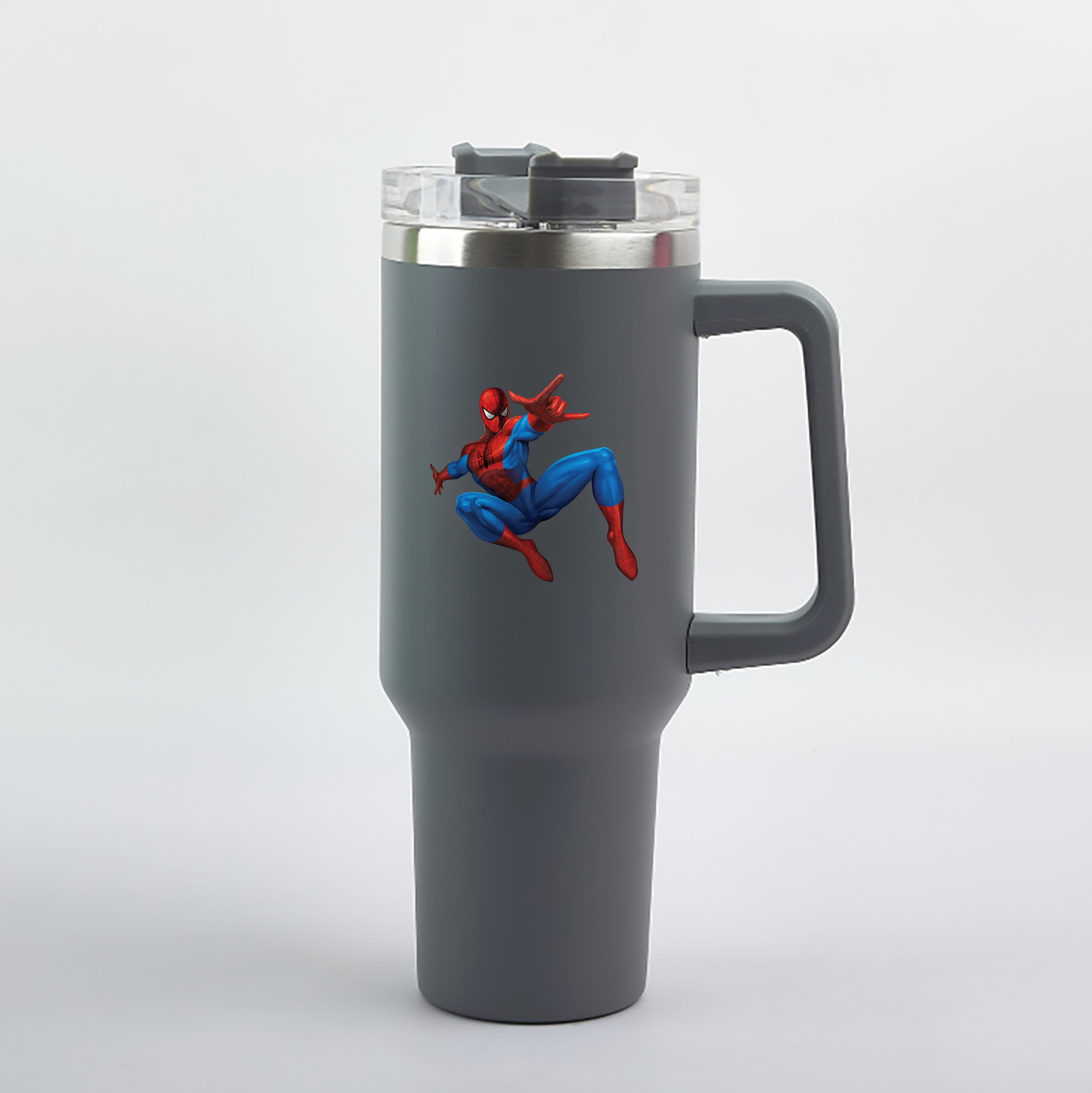（画像用） Spider Man スパイダーマン 1200mL車用タンブラー（カラープリント）