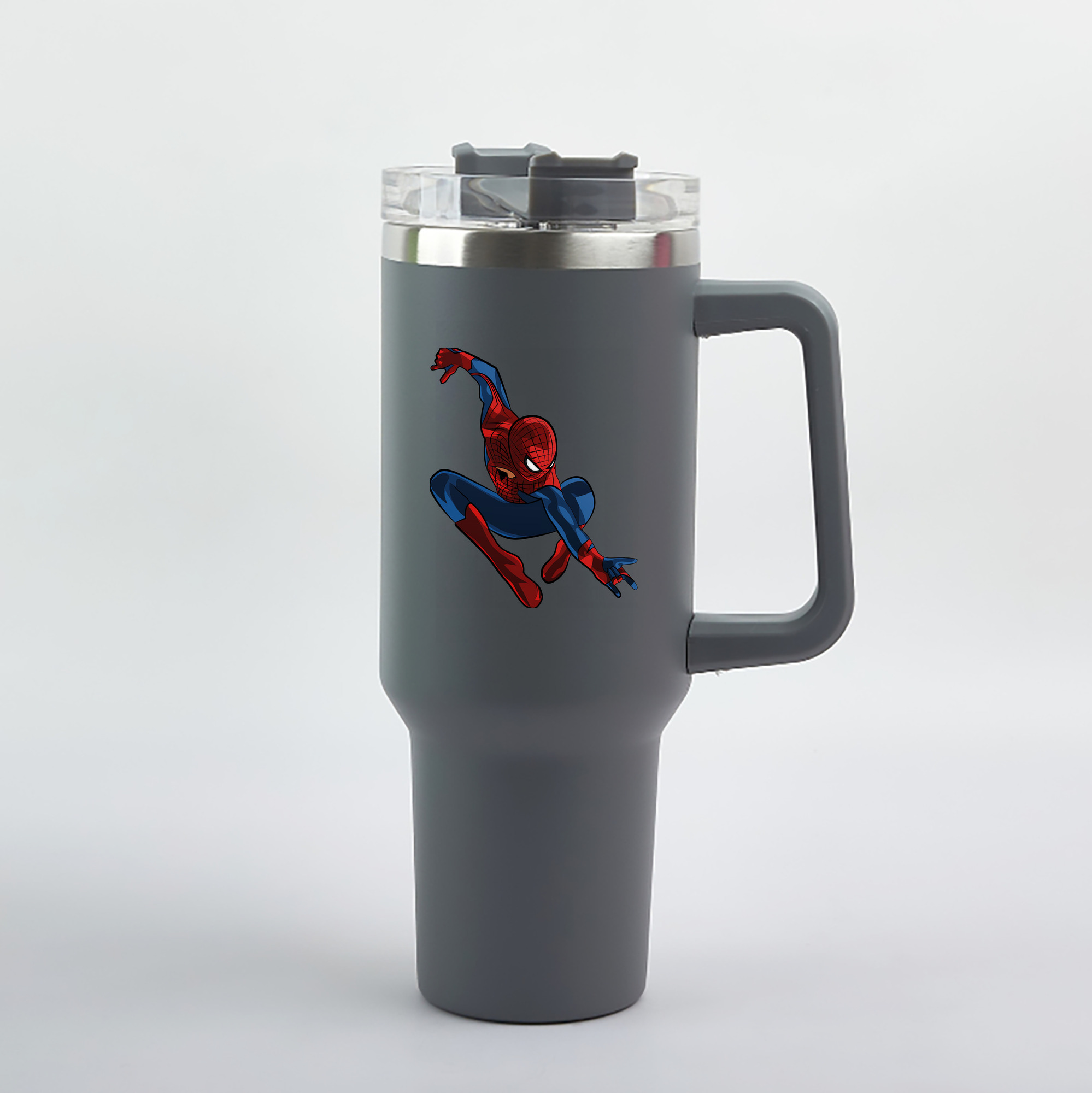 （画像用） Spider Man スパイダーマン 1200mL車用タンブラー（カラープリント）