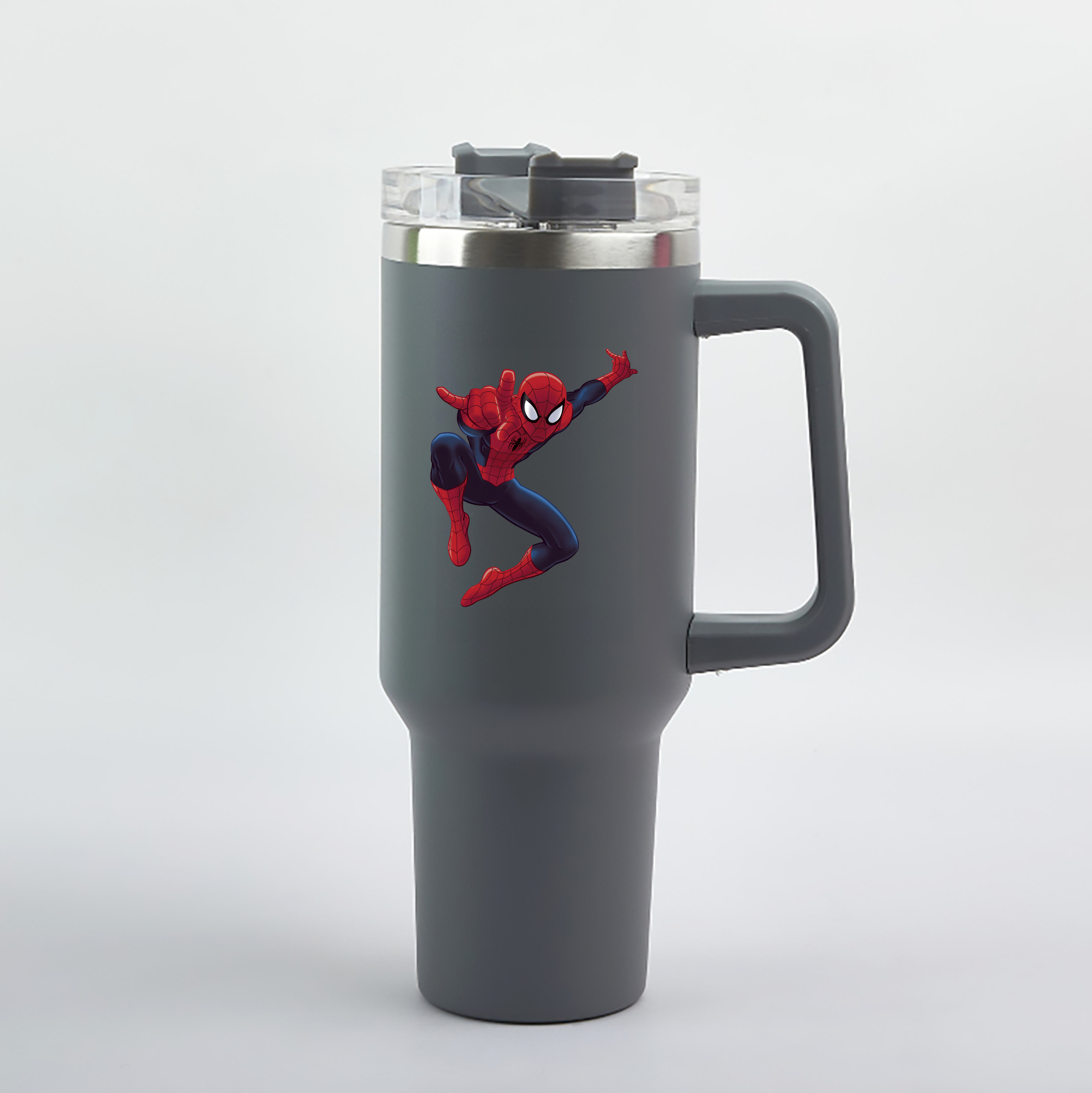 （画像用） Spider Man スパイダーマン 1200mL車用タンブラー（カラープリント）