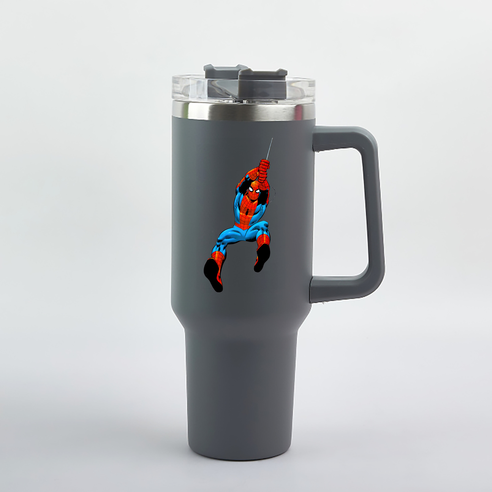 （画像用） Spider Man スパイダーマン 1200mL車用タンブラー（カラープリント）