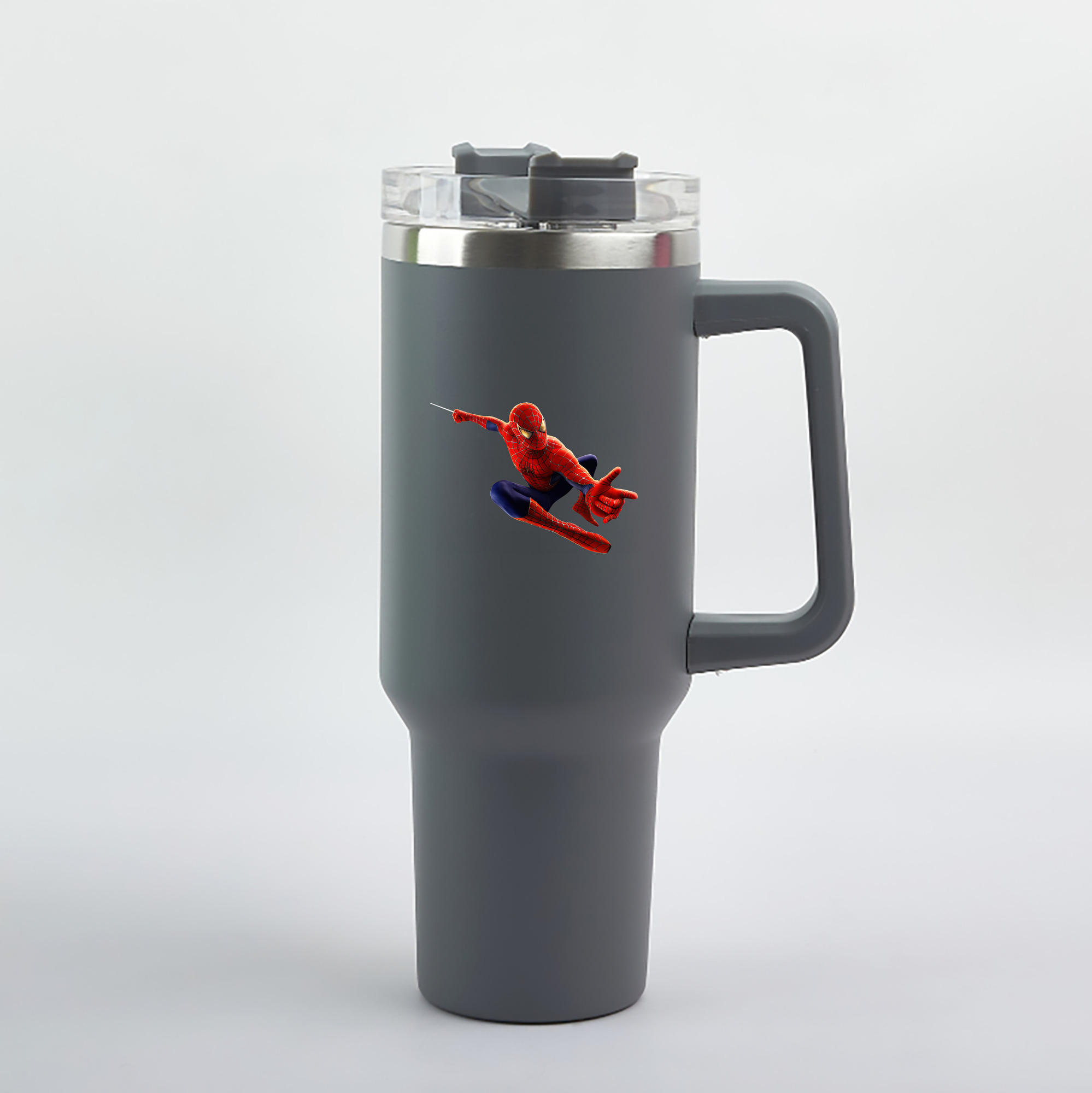 （画像用） Spider Man スパイダーマン 1200mL車用タンブラー（カラープリント）