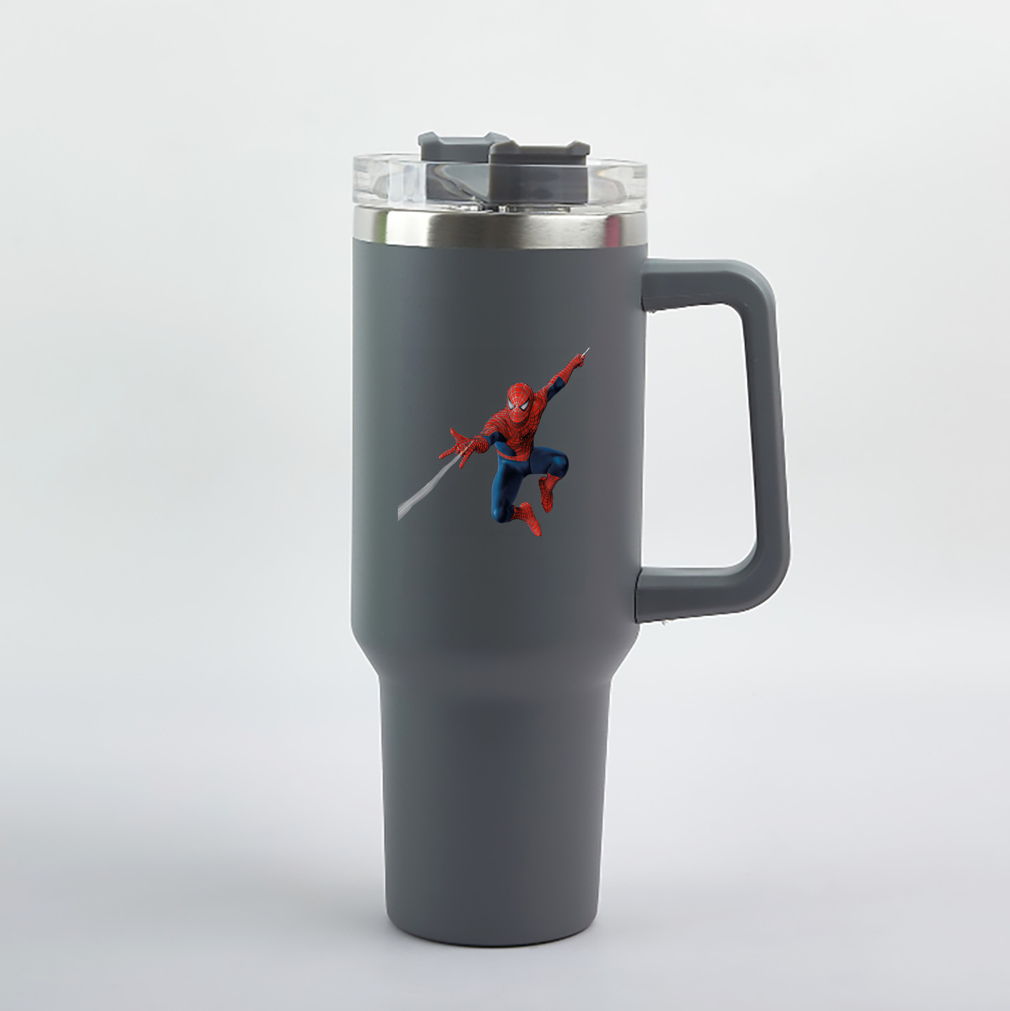 （画像用） Spider Man スパイダーマン 1200mL車用タンブラー（カラープリント）