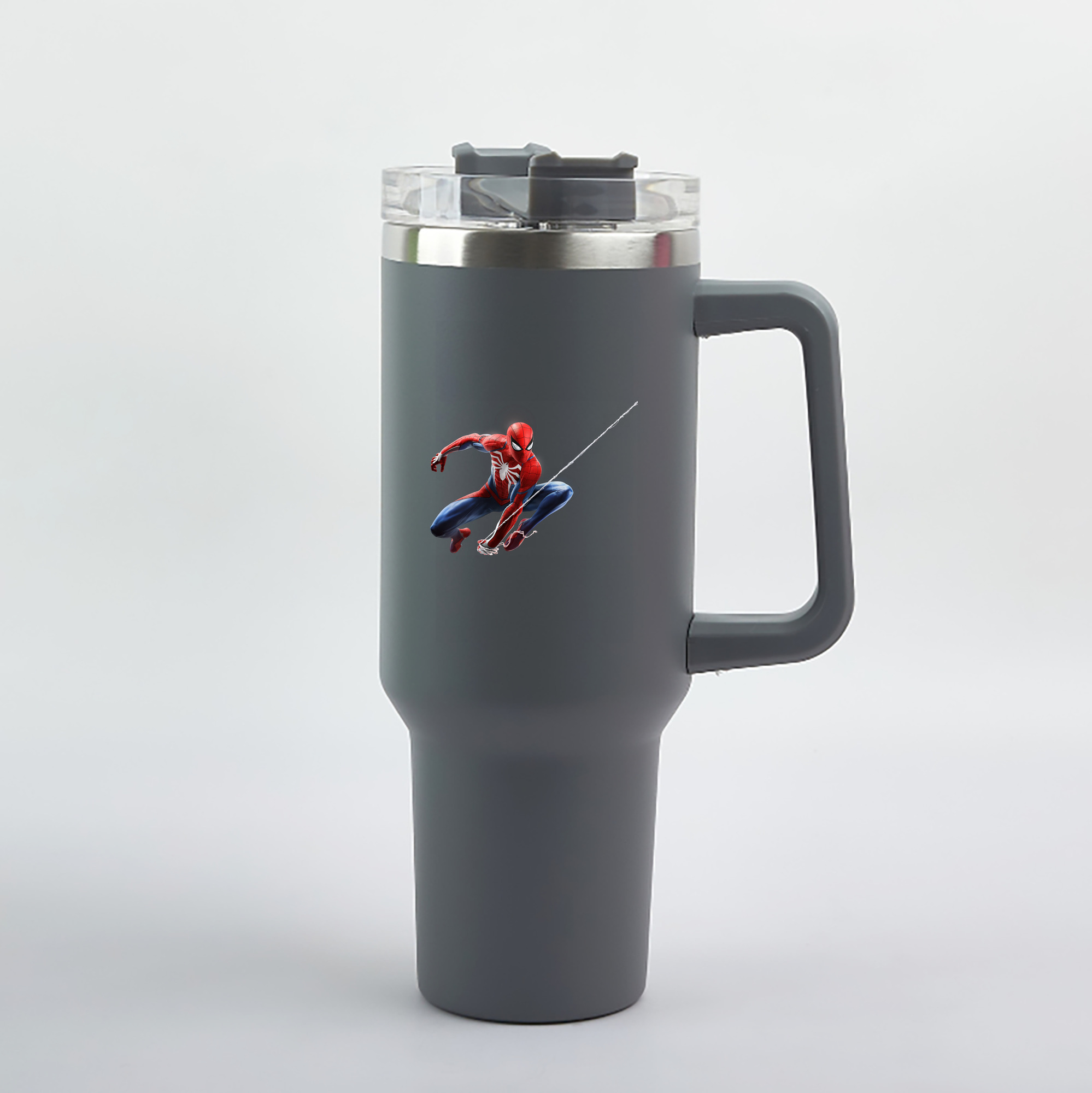 （画像用） Spider Man スパイダーマン 1200mL車用タンブラー（カラープリント）