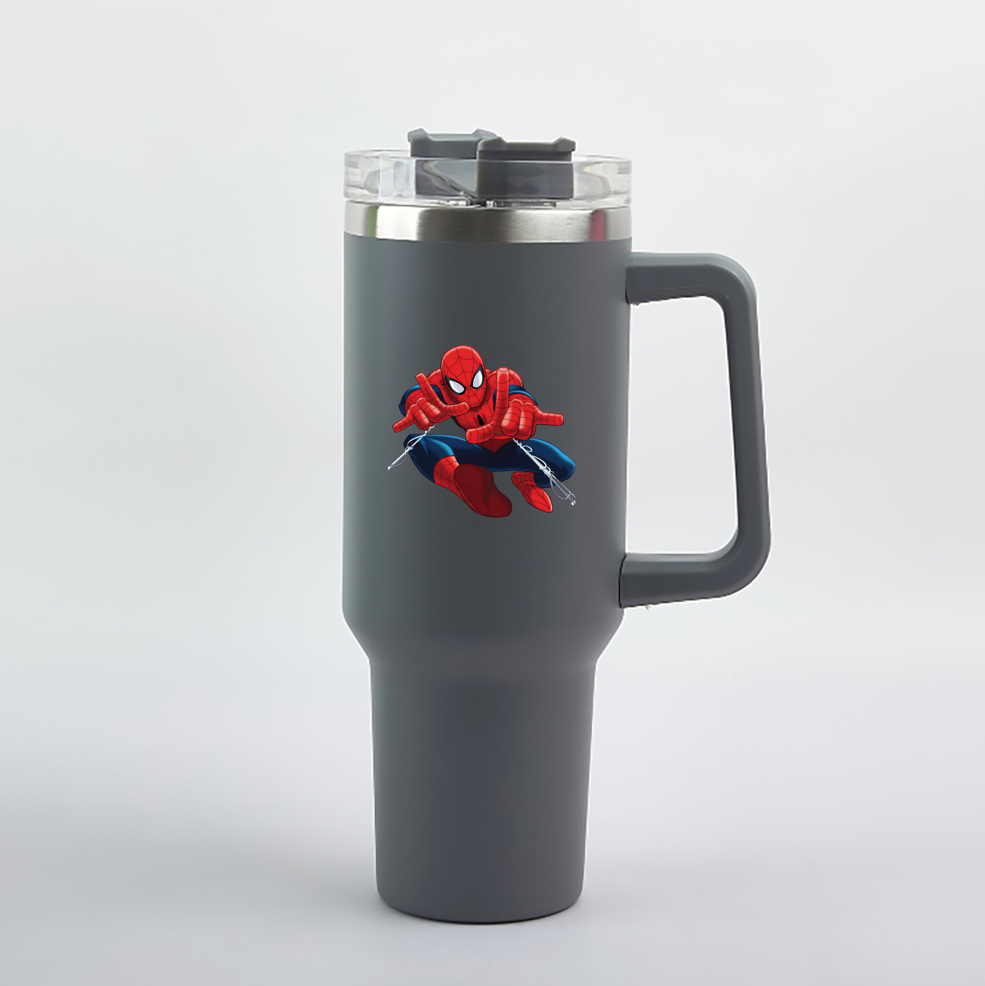 （画像用） Spider Man スパイダーマン 1200mL車用タンブラー（カラープリント）