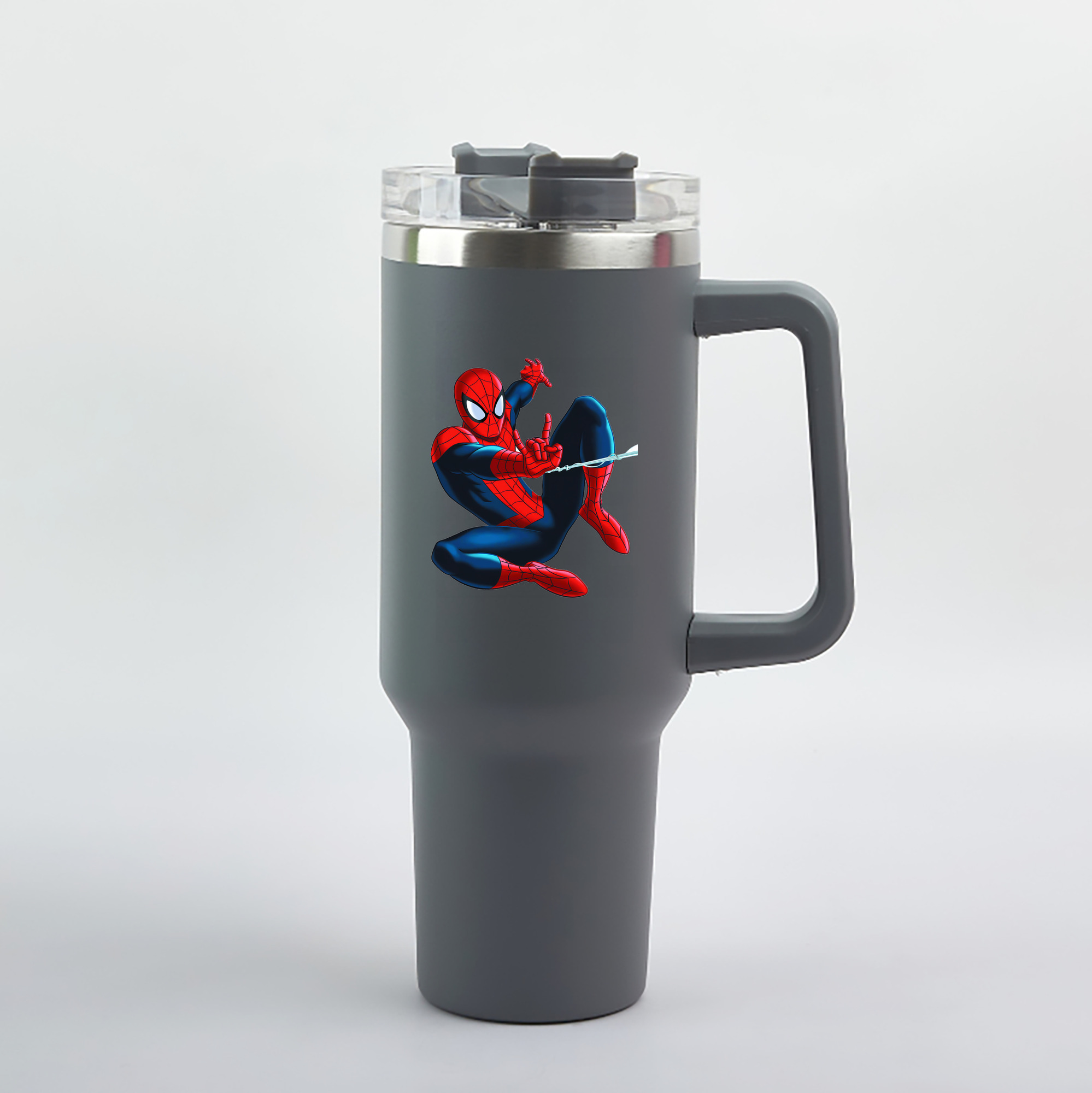（画像用） Spider Man スパイダーマン 1200mL車用タンブラー（カラープリント）
