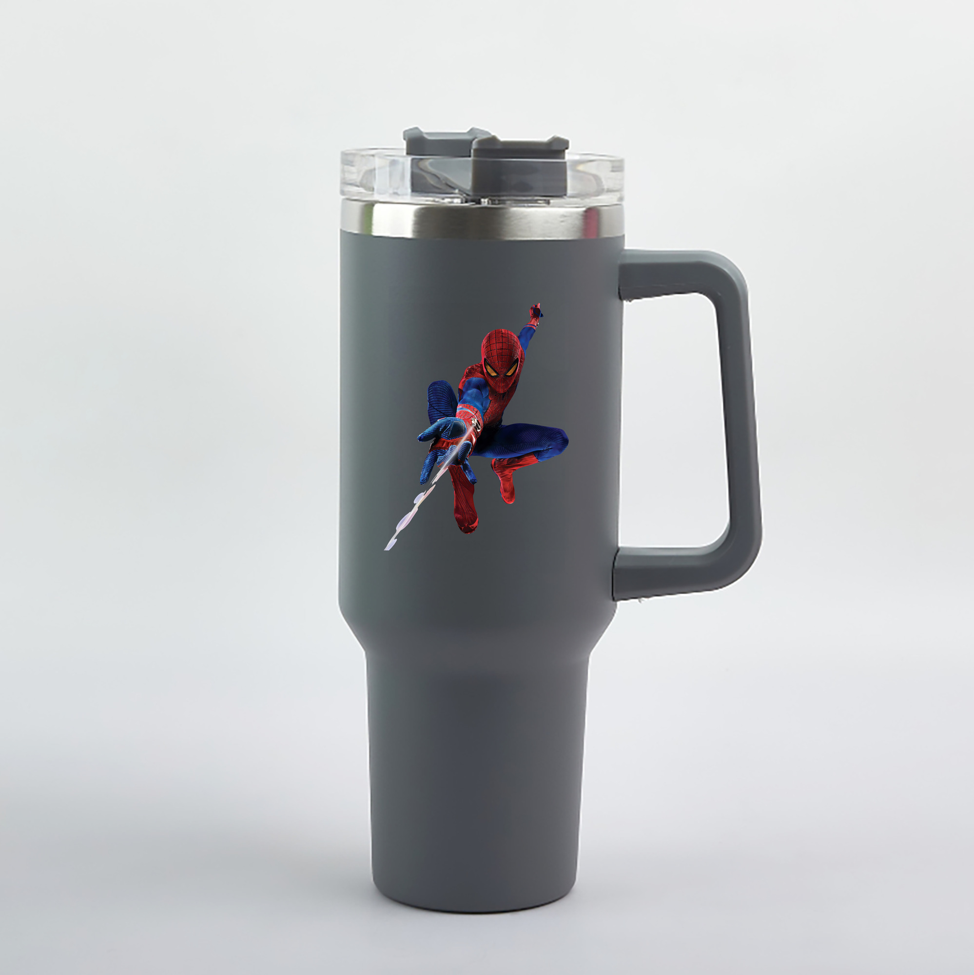 （画像用） Spider Man スパイダーマン 1200mL車用タンブラー（カラープリント）
