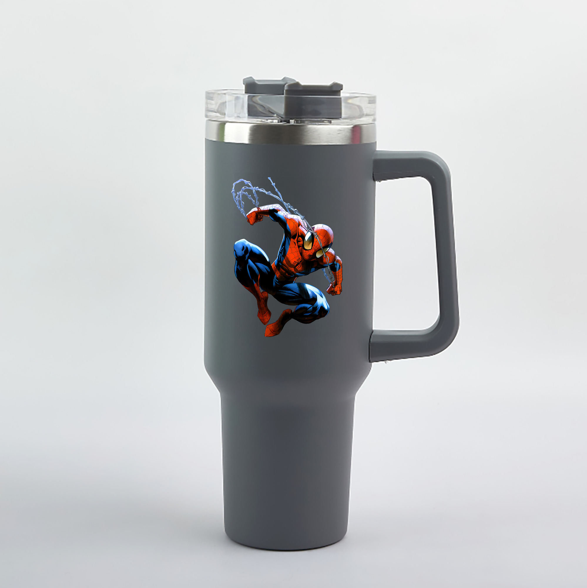 （画像用） Spider Man スパイダーマン 1200mL車用タンブラー（カラープリント）