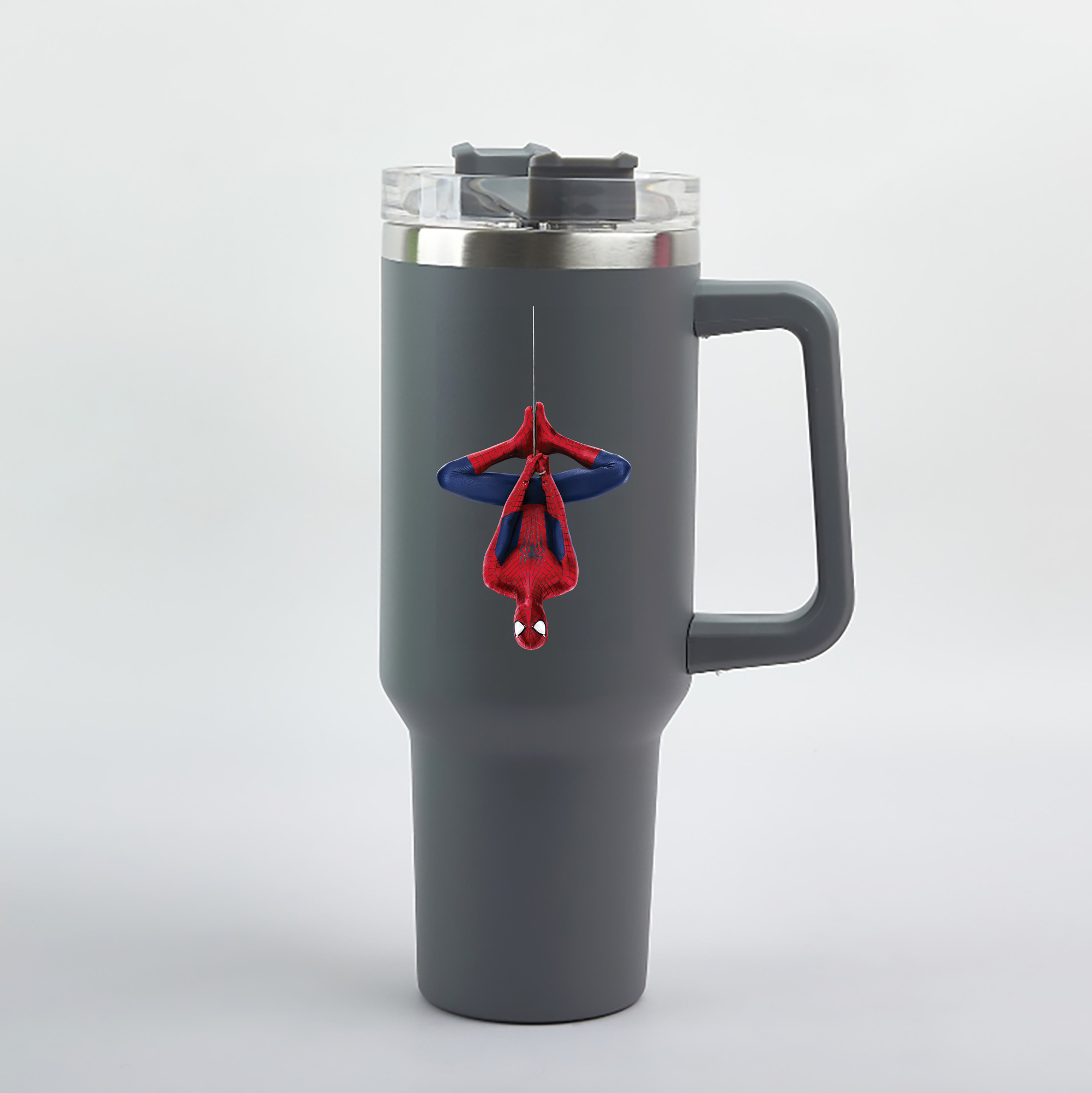 （画像用） Spider Man スパイダーマン 1200mL車用タンブラー（カラープリント）