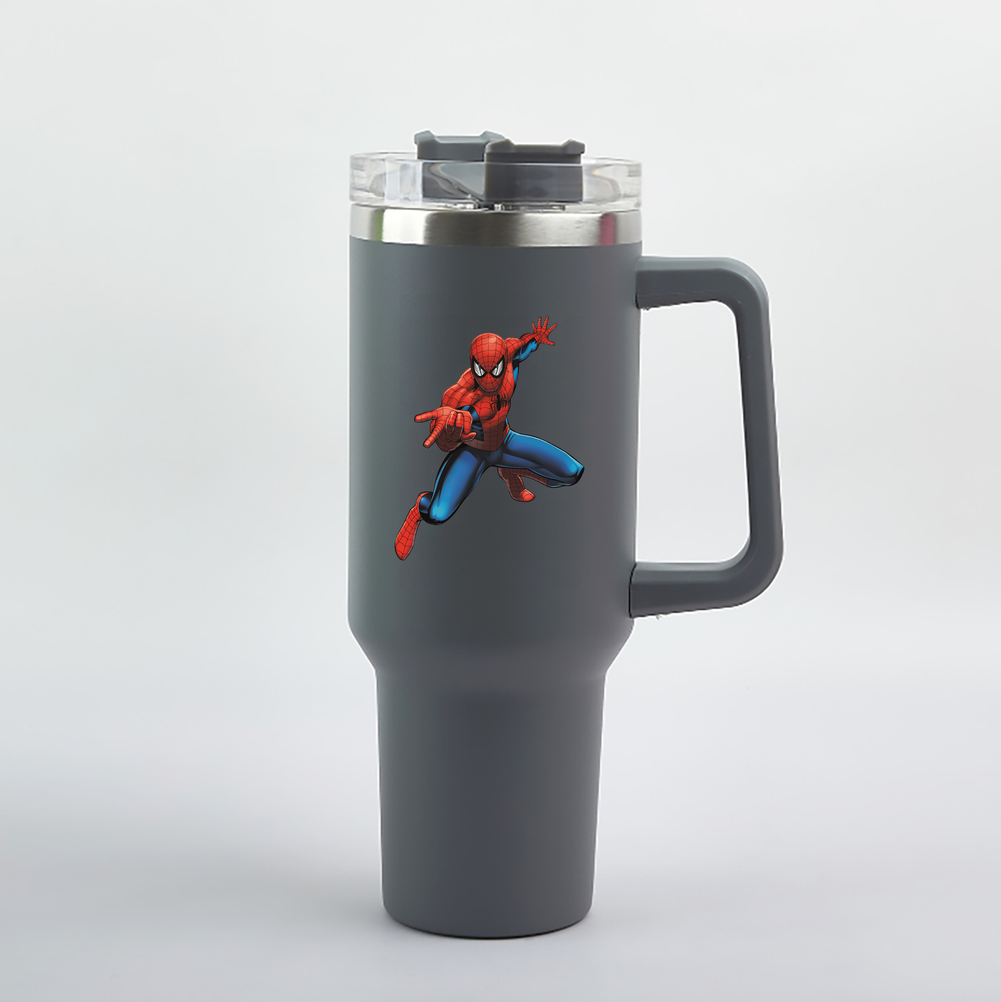 （画像用） Spider Man スパイダーマン 1200mL車用タンブラー（カラープリント）