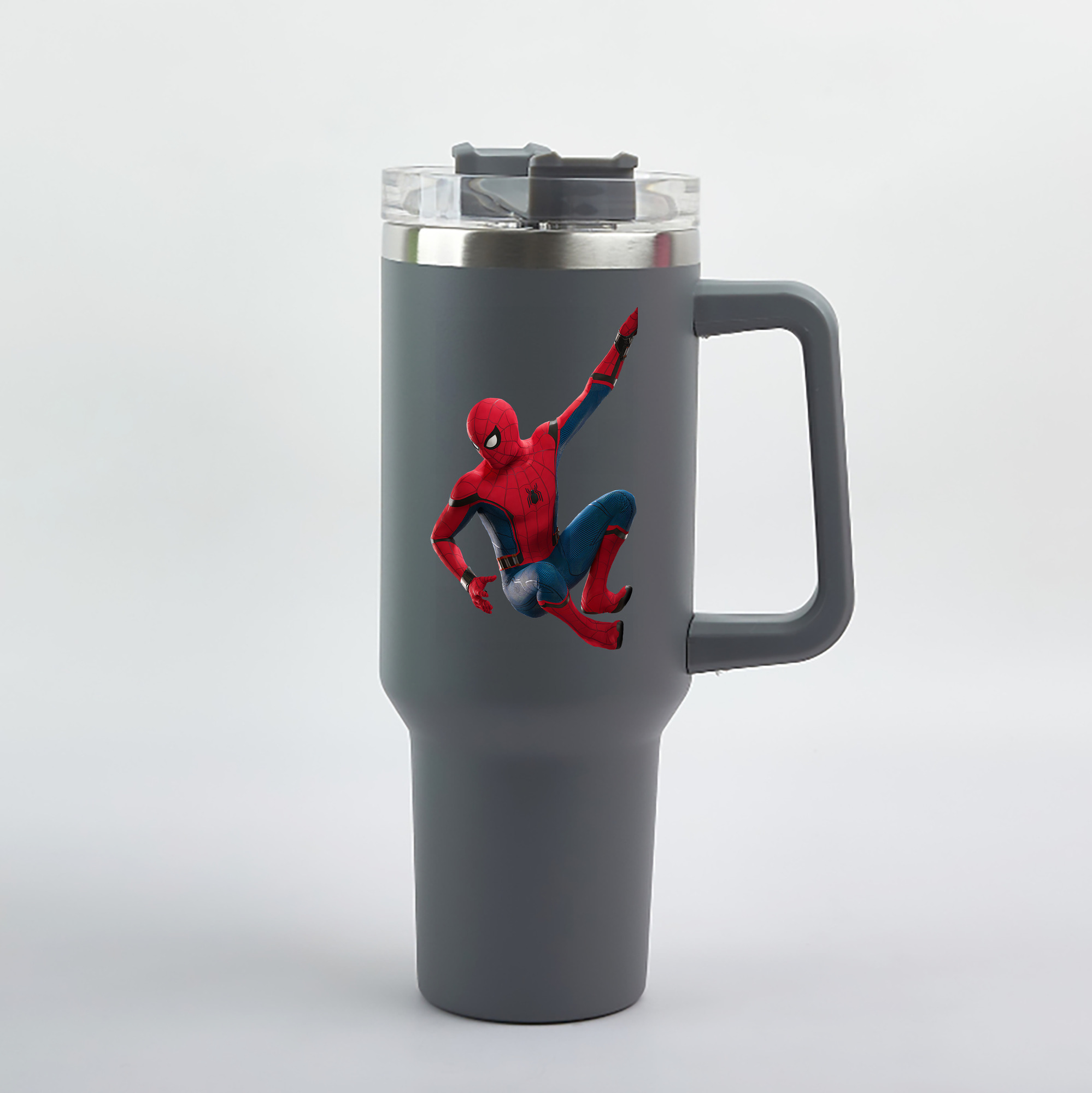 （画像用） Spider Man スパイダーマン 1200mL車用タンブラー（カラープリント）